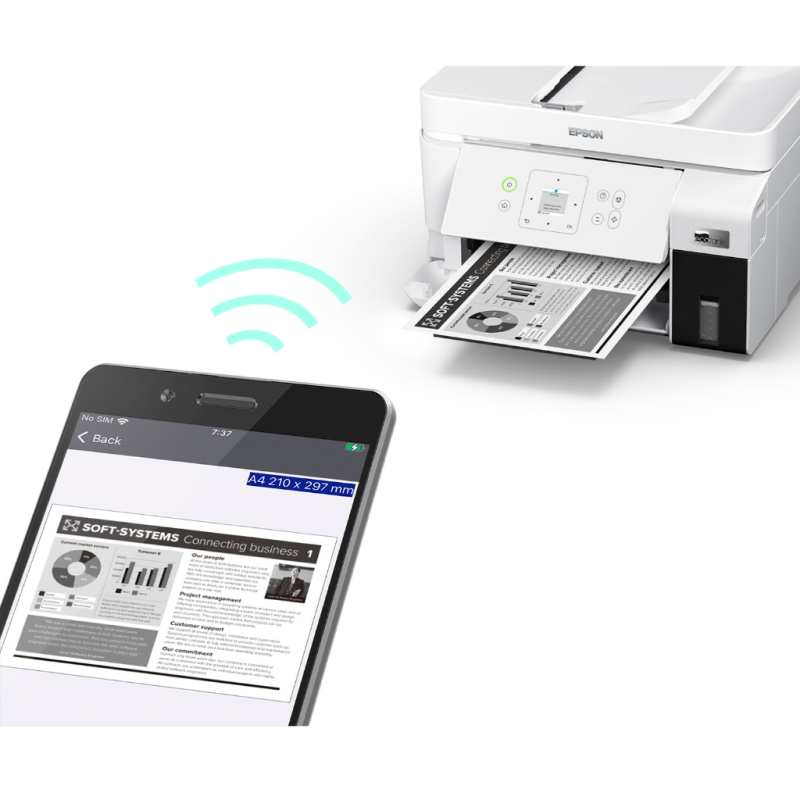 Epson EcoTank M2050 Wireless All-in-One Ink Tank Printer - Print, Scan, Copy | A4 Duplex Printing | Home & Office Use | Works with Windows & Mac
