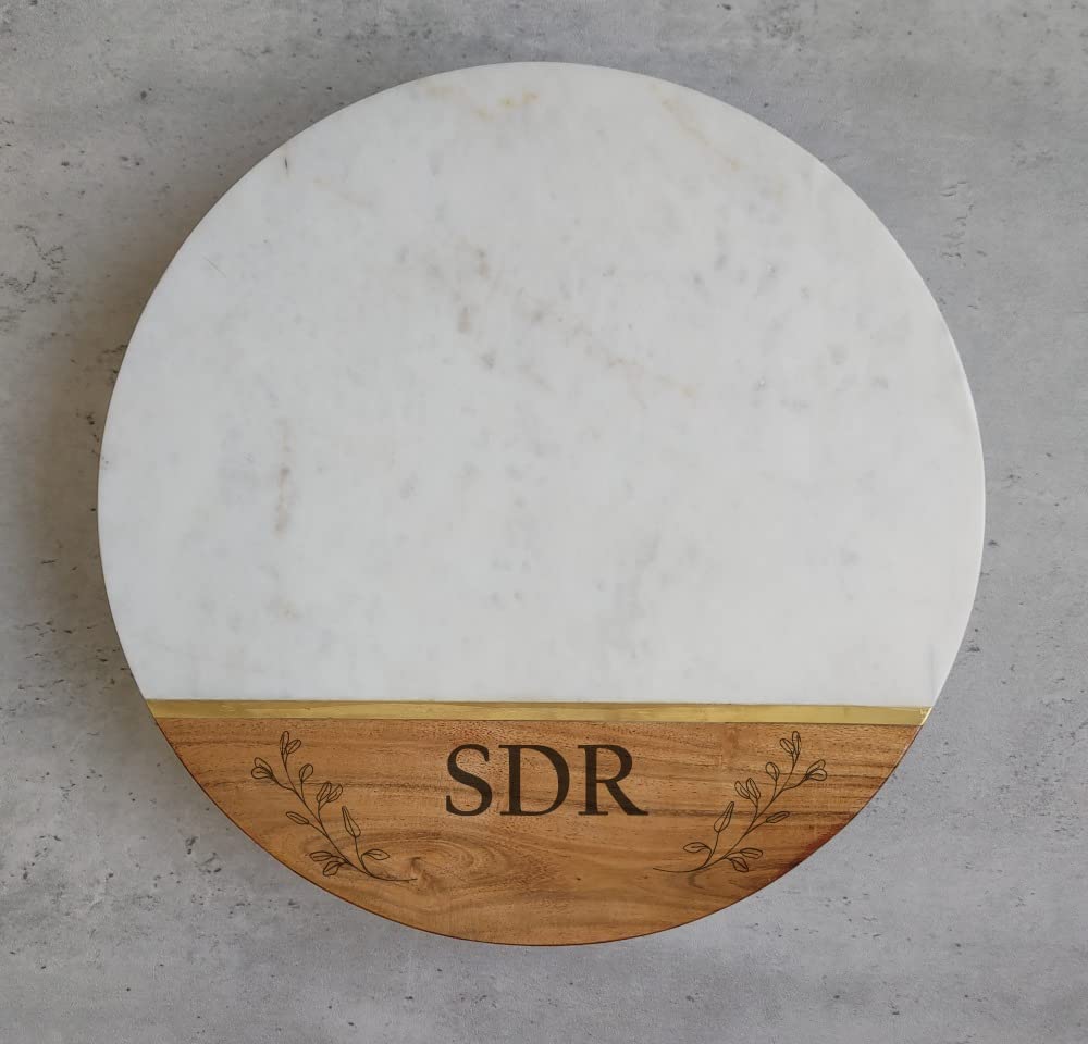 Personalized Charcuterie Board Set - Monogrammed Laser Engraved Cheese Board & Knife Gift Set - Custom Wood Cutting Board for Weddings, Housewarming, Birthdays, Anniversaries - Perfect for Entertaining, Charcuterie Parties & Gourmet Cheese Serving