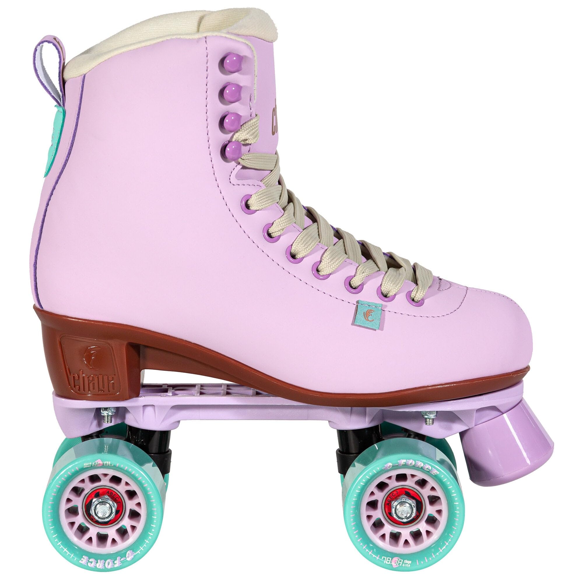 Chaya Melrose Lavender Roller Skates for Women - Outdoor & Indoor Skating - Comfortable Quad Roller Skates for Beginners & Adults - Perfect for Rinks, Parks & Fitness
