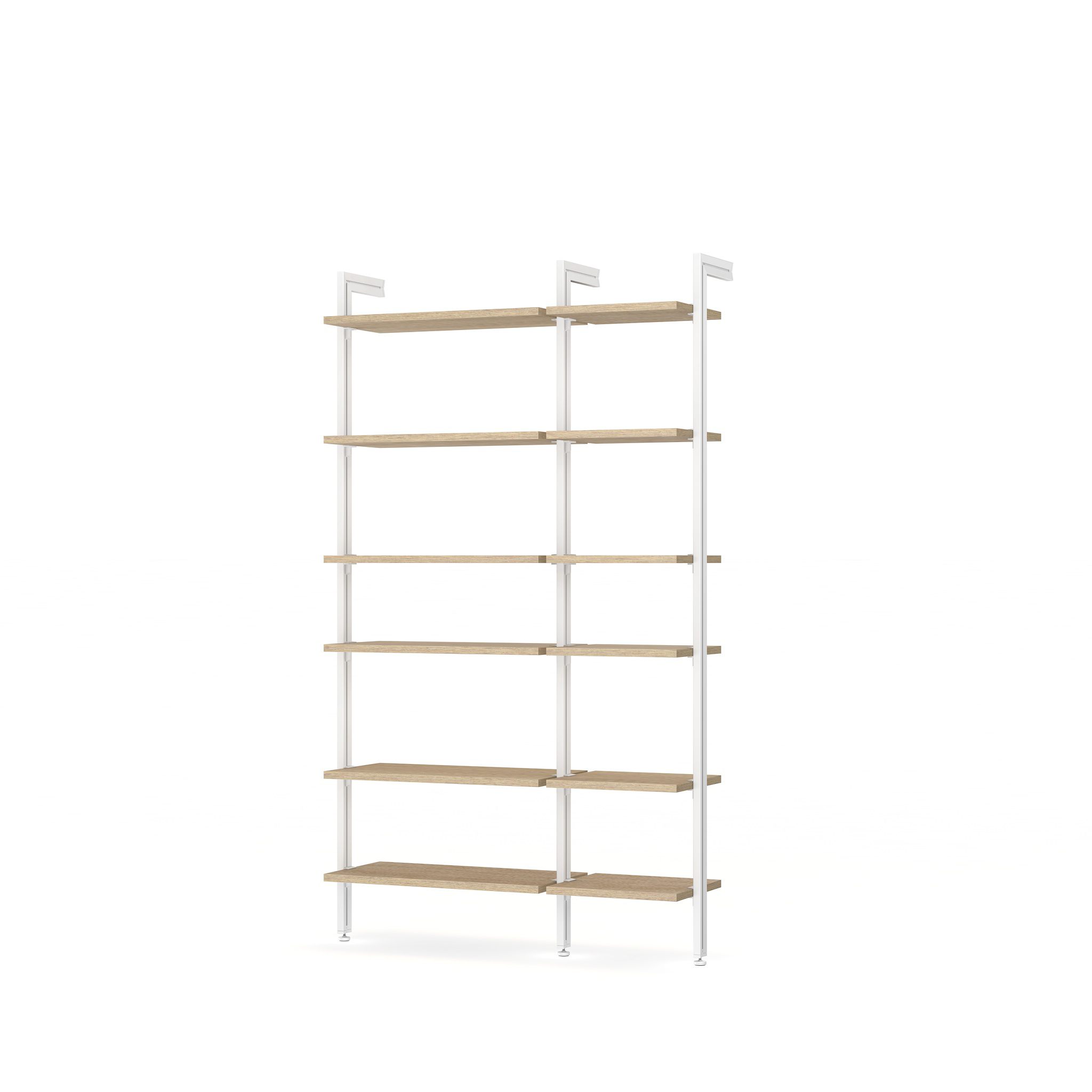 Modular Closet Storage System - Expandable Wardrobe Organizer with Adjustable Shelves for Bedroom, Closet & Walk-in Closet Organization