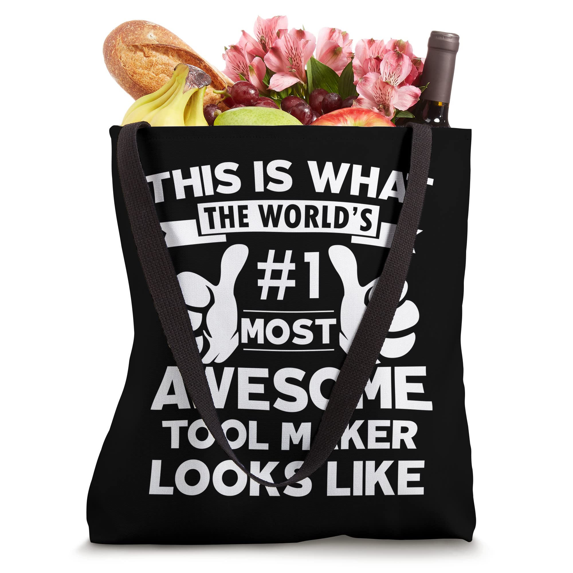 Certified Cool Tool Maker Tote Bag - Durable Work Bag for Professionals | Perfect for Office, Commute & Travel