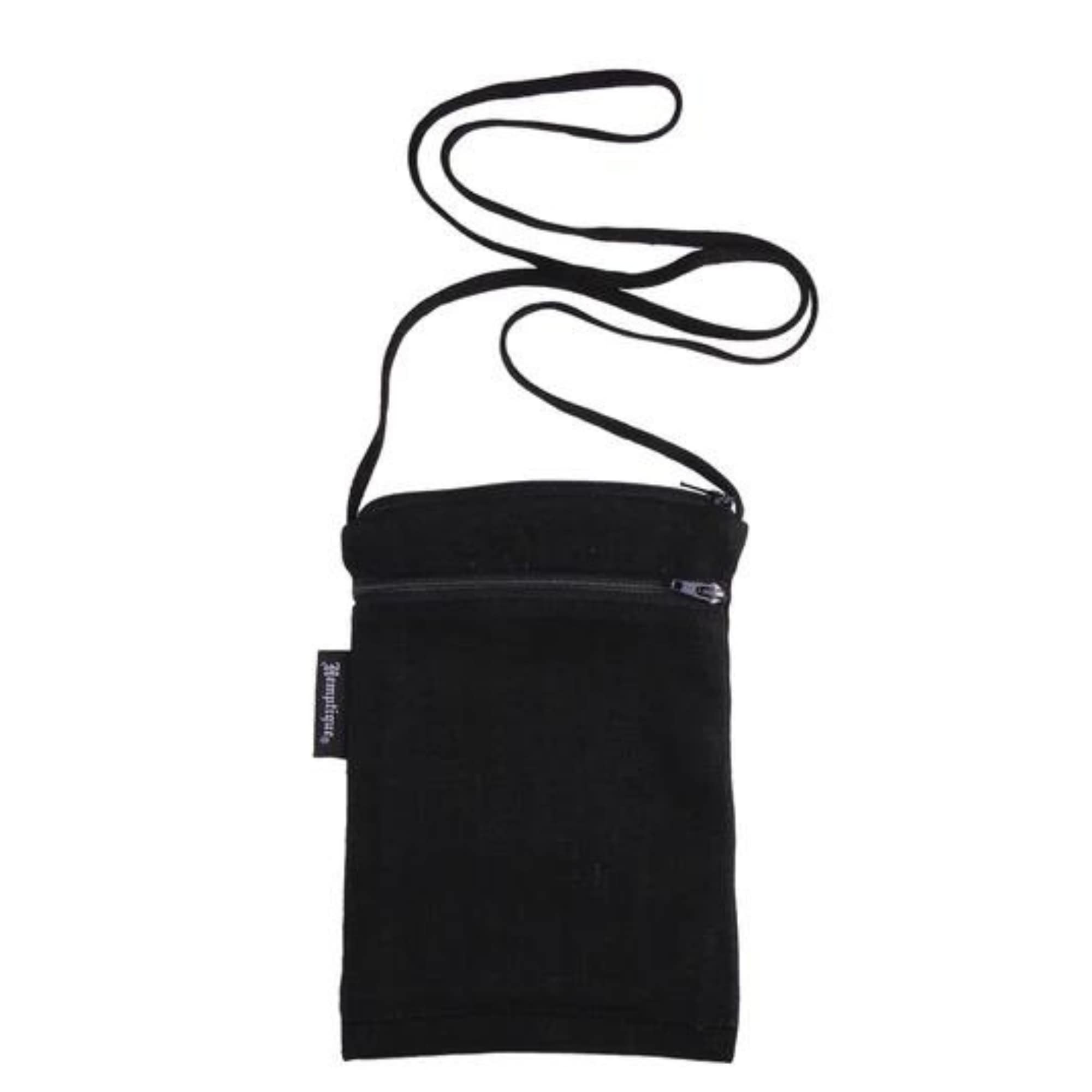 Hemptique 100% Hemp Passport Holder Wallet - Eco-Friendly Travel Organizer for Men & Women | Perfect for Airports, Business Trips & International Travel