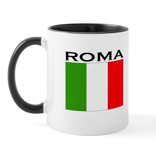White/Black Inside - Roma, Italia Mug