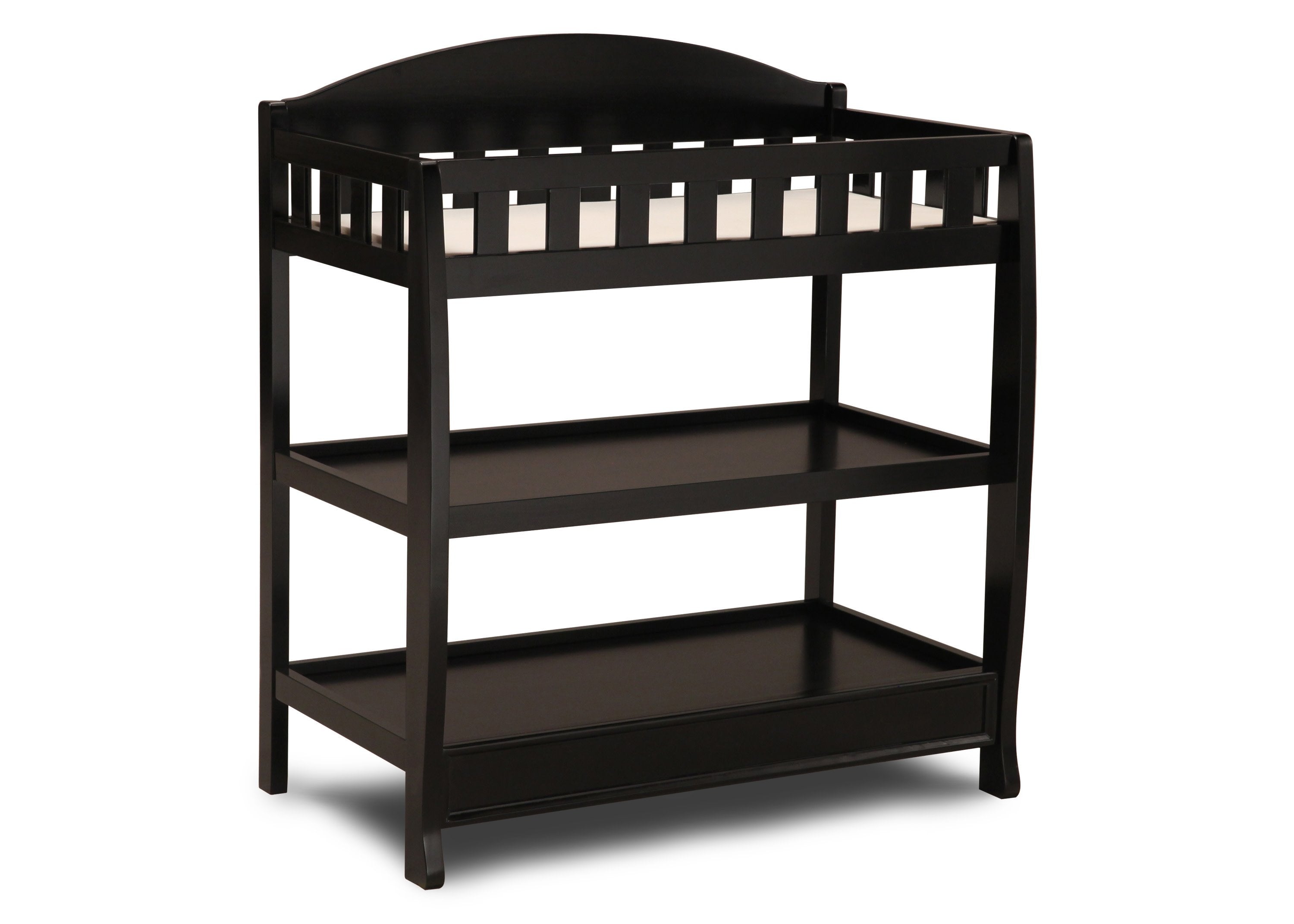 Wilmington Baby Changing Table with Soft Pad - Perfect for Nursery, Bedroom & Diaper Changing Station - Safe & Sturdy for Newborns & Toddlers