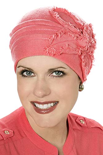 Soft Butterfly Fringe Beanie for Women - Comfortable Chemo Hats for Cancer Patients - Perfect for Cold Weather & Indoor Comfort