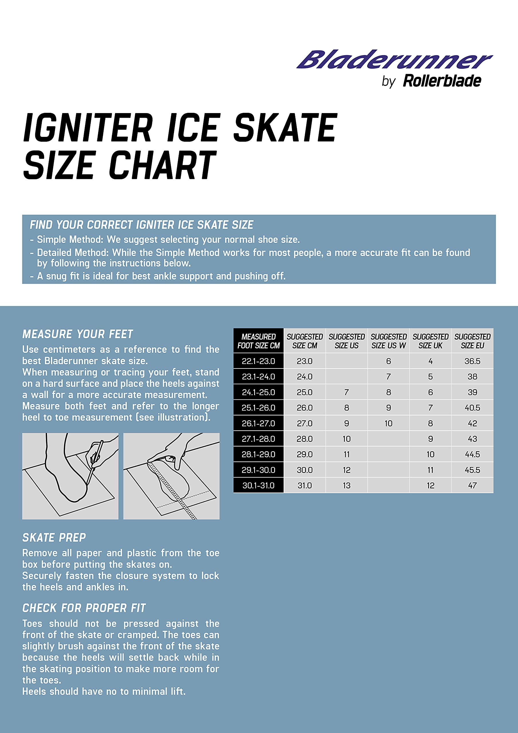 Rollerblade Igniter XT Men's Ice Skates - Bladerunner Ice Black | Performance Hockey Skates for Men | Perfect for Ice Hockey, Figure Skating & Recreational Skating