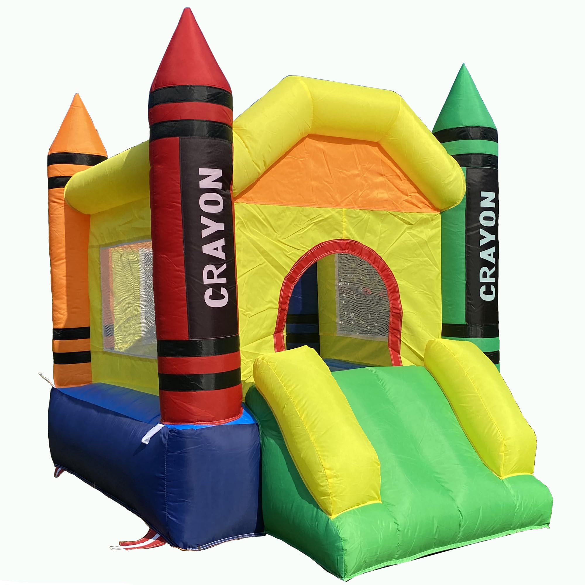 **Best Inflatable Bounce House for Kids - Indoor & Outdoor Toddler Castle with Slide, Blower, Carrying Bag & Water Bag - Perfect for Birthday Parties, Backyard Fun & Playdates**