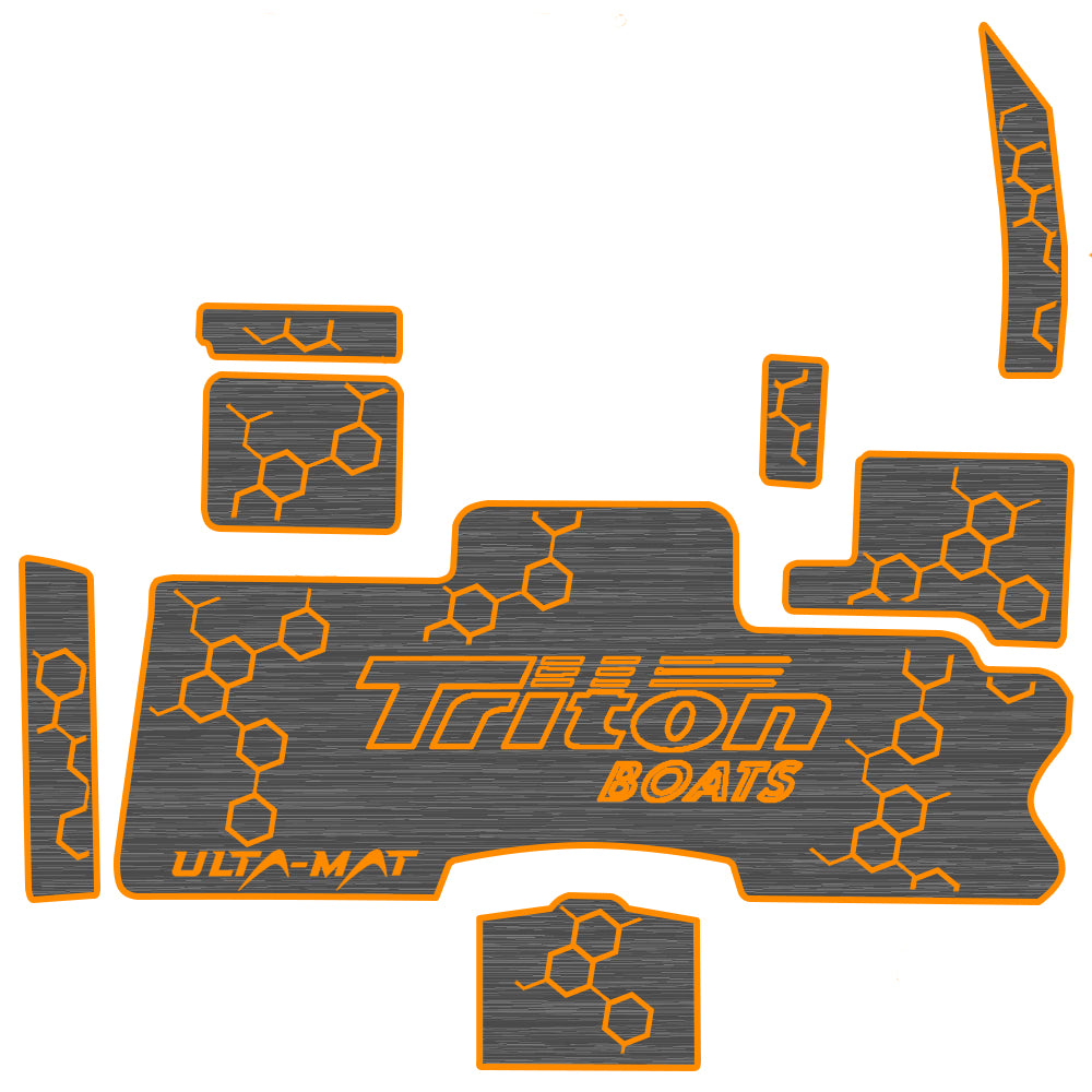 Hennessey Outdoors Ulta Mat - Waterproof Non-Slip Boat Flooring Mat for 2017-2022 Triton TRX20/TRX21 - Perfect for Fishing, Boating & Marine Activities
