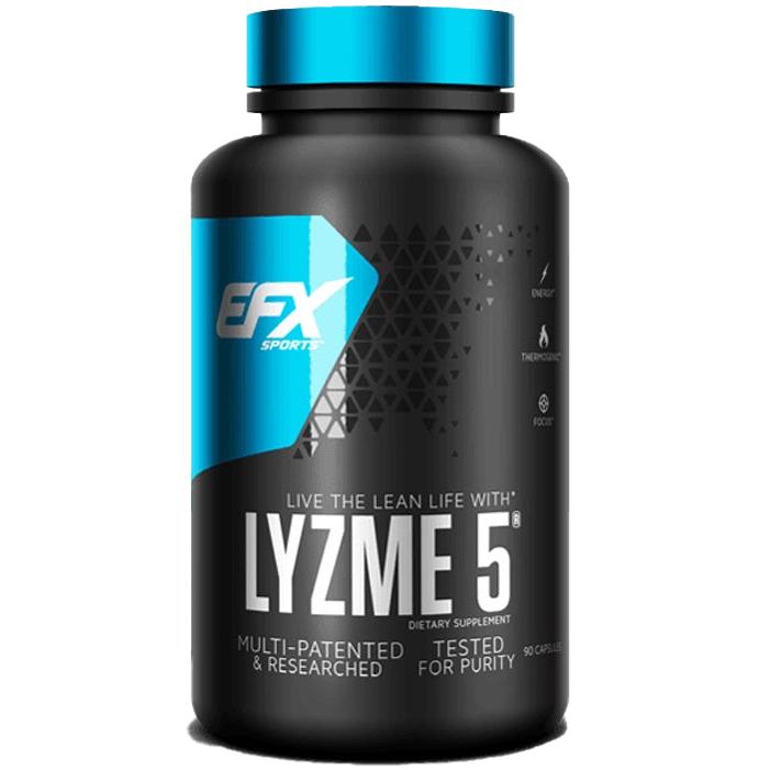 EFX Sports Lyzme 5 - 90 Capsules for Immune Support & Energy Boost | Natural Supplement for Active Lifestyle & Fitness Enthusiasts