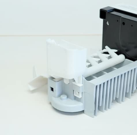 WPW10190961 Refrigerator Icemaker Replacement Part - Compatible with Multiple Brands - Durable Ice Maker for Home Kitchen Appliances - Perfect for Refrigerator Repair and Maintenance
