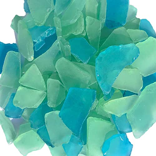 Carribean Blue, Mint Green