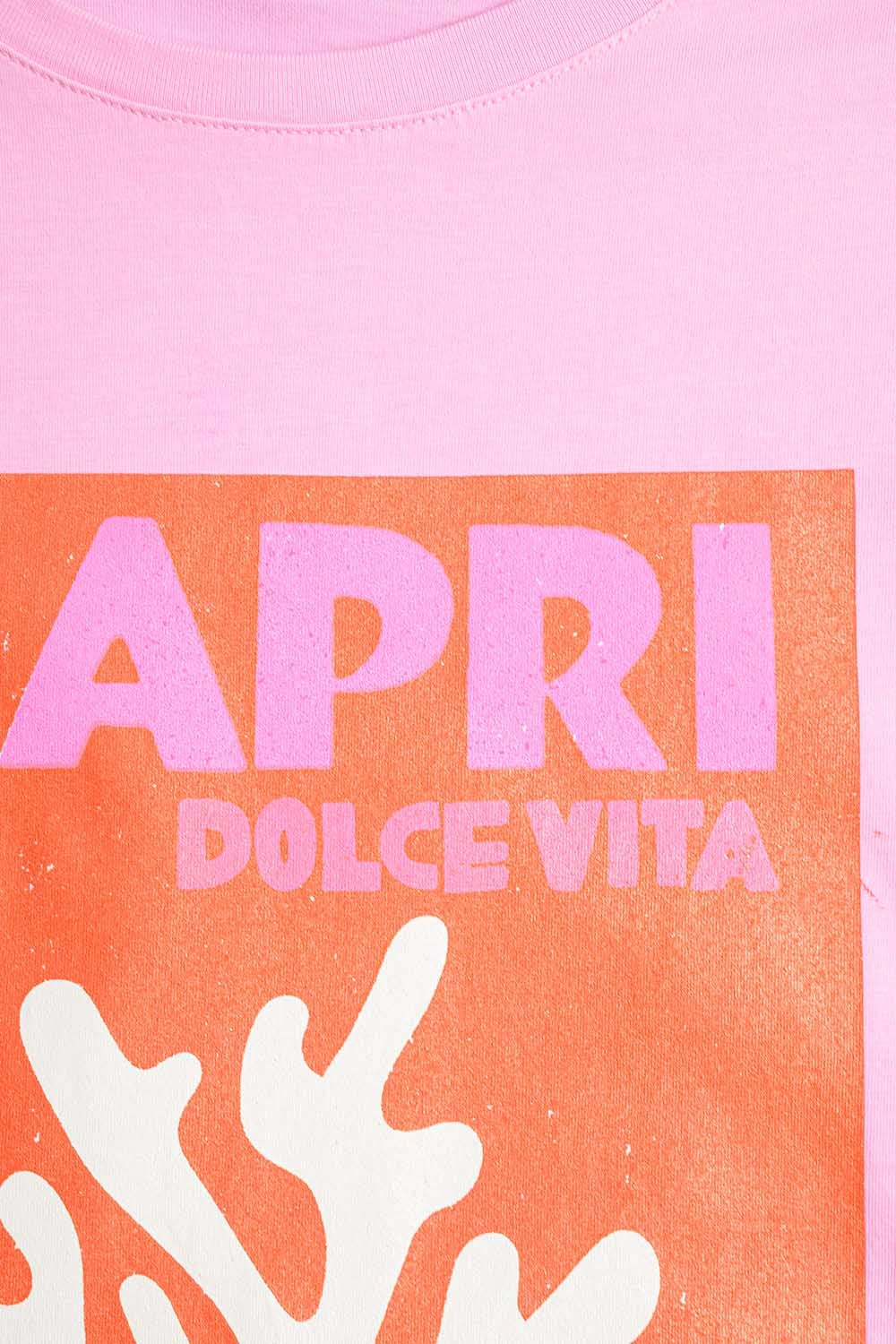 Dolce Vita Baby Rose Capri T-Shirt - Made in Italy - Soft Cotton Comfort for Girls, Perfect for Casual Wear & Family Outings