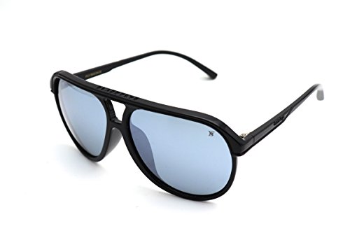 Shiny Black W/ Silver Mirror Lens