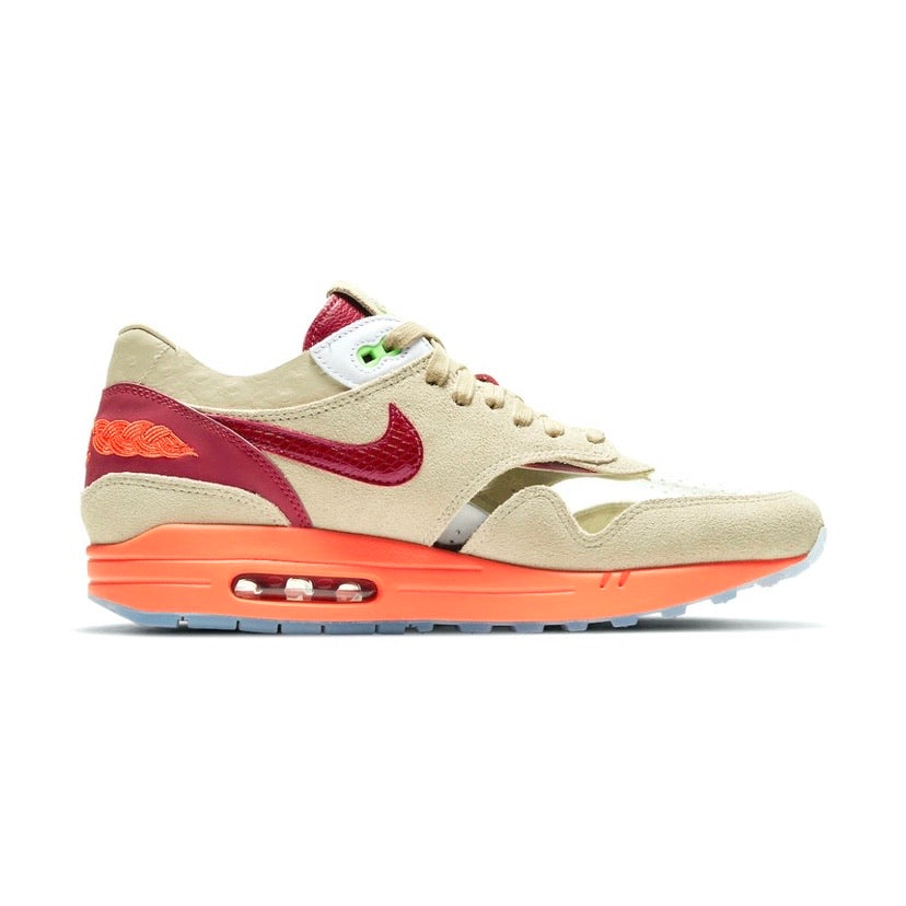 Nike Air Max 1 Clot Kiss of Death 2021 Sneakers - Limited Edition Men's Running Shoes for Casual Wear & Street Fashion
