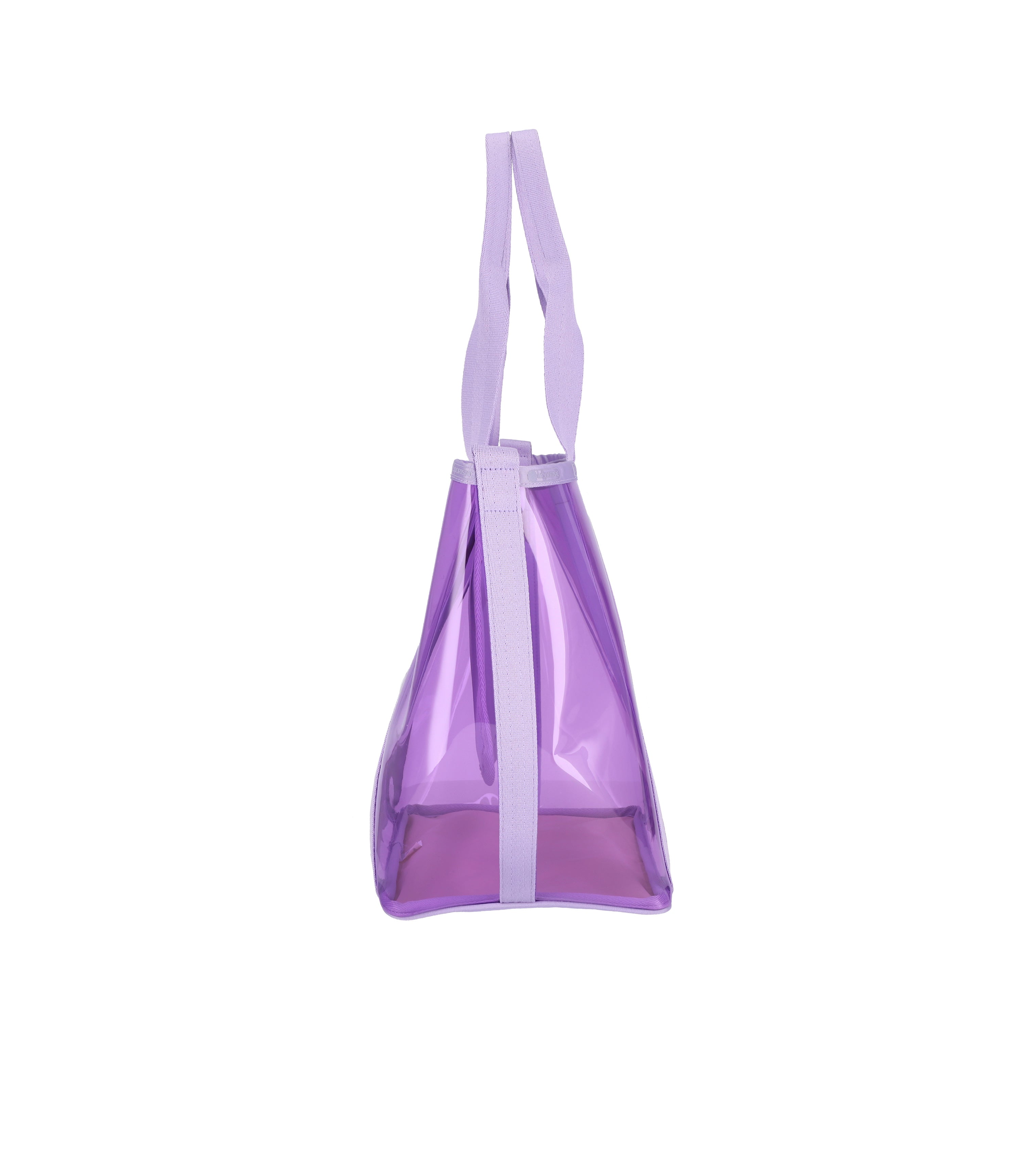 Stylish Clear East/West Tote Bag for Women - Waterproof & Durable Shopping Tote - Perfect for Beach, Gym, Travel & Daily Use