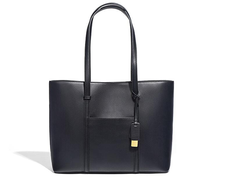 Stylish Women's Genuine Leather Shoulder Tote Handbag - Perfect for Work, Travel & Everyday Use