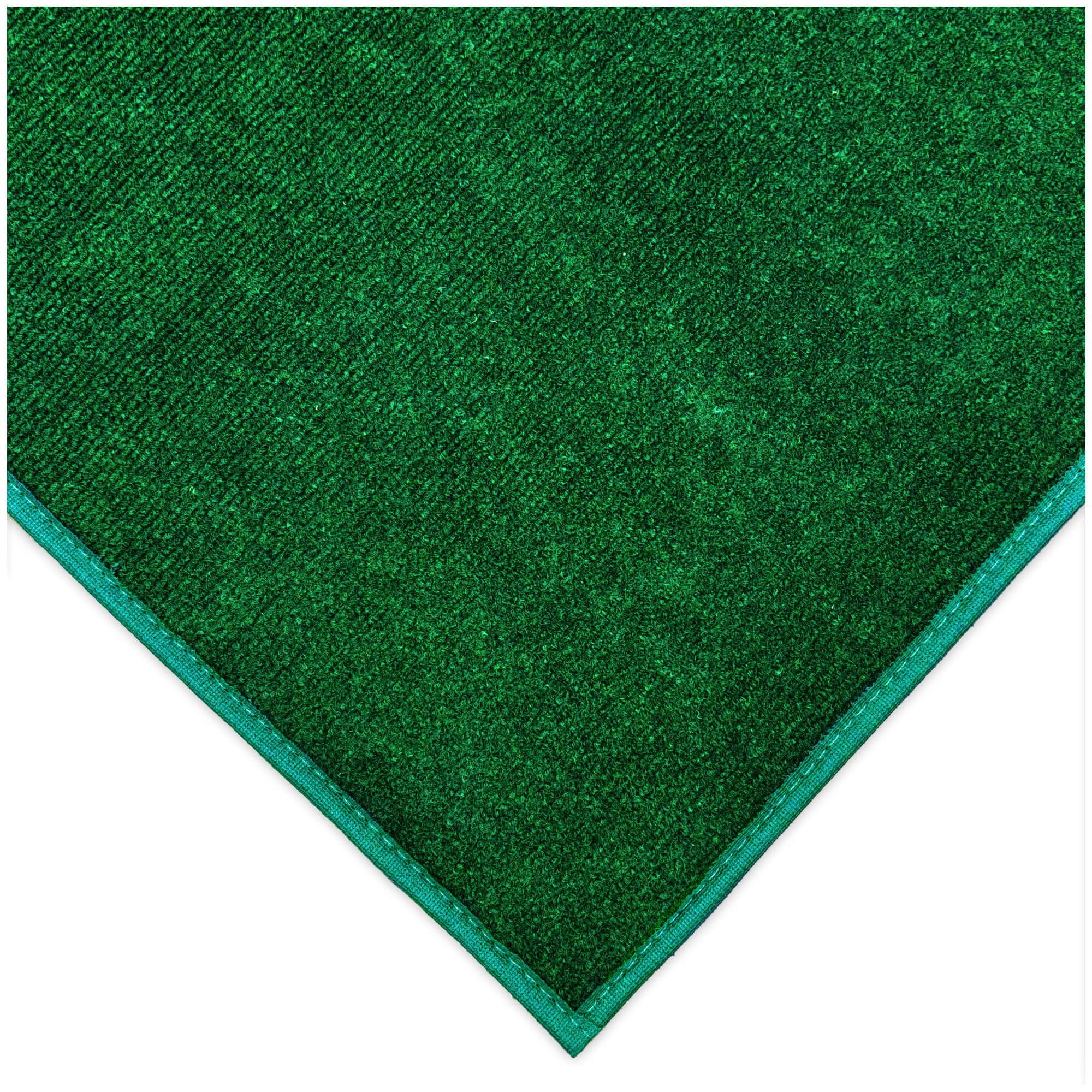 KOECKRITZ Ultra-Thin Outdoor Rug - Lightweight, Quick-Dry Indoor/Outdoor Carpet for Patios, Decks, Pools, Boats & Balconies - Perfect for Summer Gatherings, Beach Trips & Backyard BBQs - 6x7 Feet Green