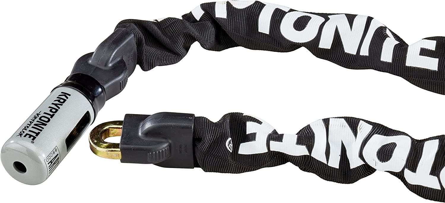 Kryptonite Kryptolok 995 Heavy Duty 3-Foot Bike Chain Lock - Sold Secure Gold Rated Anti-Theft Bicycle Lock for Motorcycles, Scooters, Doors, Gates & Fences - Perfect for Urban Commuting, Outdoor Security & Bike Storage