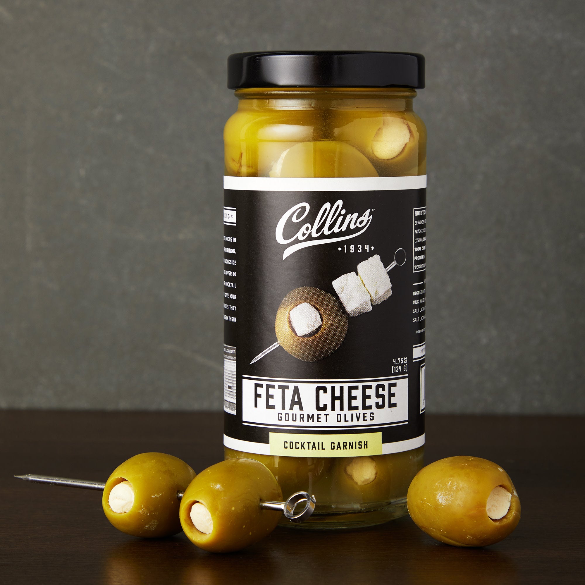 Premium Gourmet Feta Stuffed Olives 5 oz | Imported Mediterranean Appetizer | Perfect for Charcuterie Boards, Cocktail Parties & Greek Salad Toppings