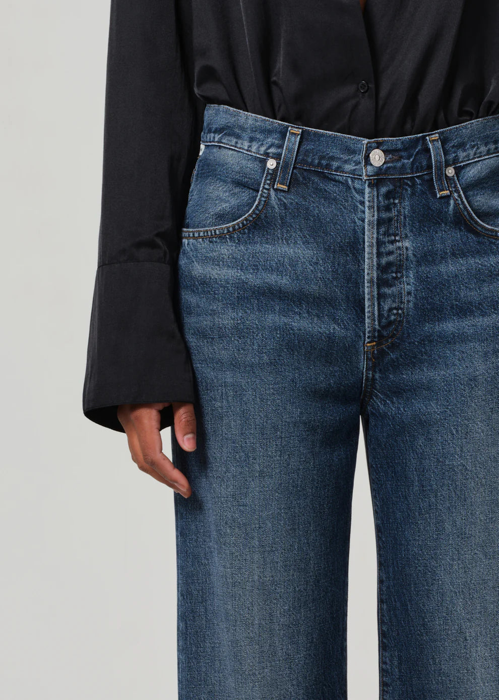 Annina High Rise Wide Leg Jeans for Women - 33 Inch Inseam - Westwood Style - Perfect for Casual Outings and Office Wear