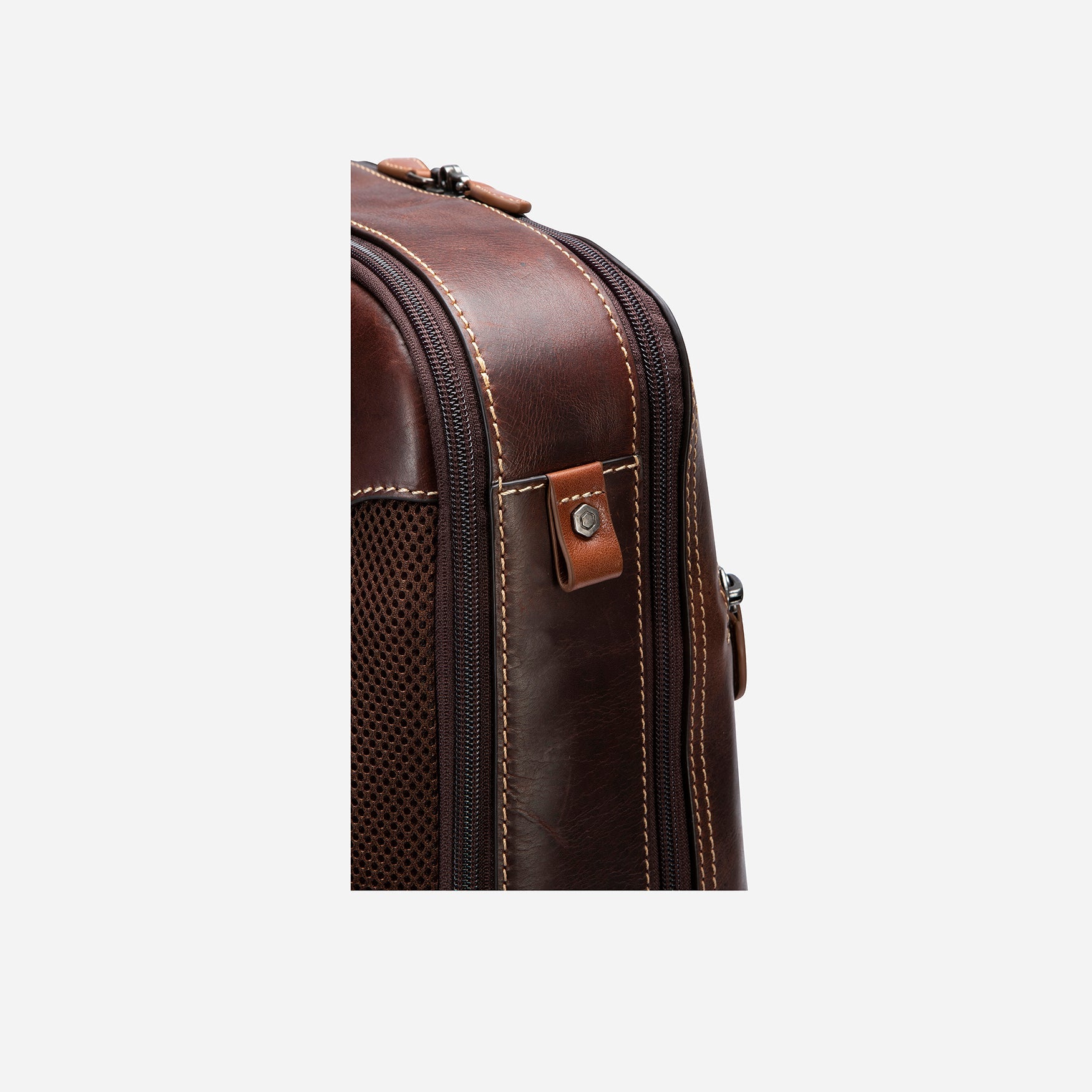 Jekyll & Hide Soho Double Compartment Backpack 41cm - Stylish Two-Tone Design for Work, Travel & School | Durable Laptop Bag for Men & Women