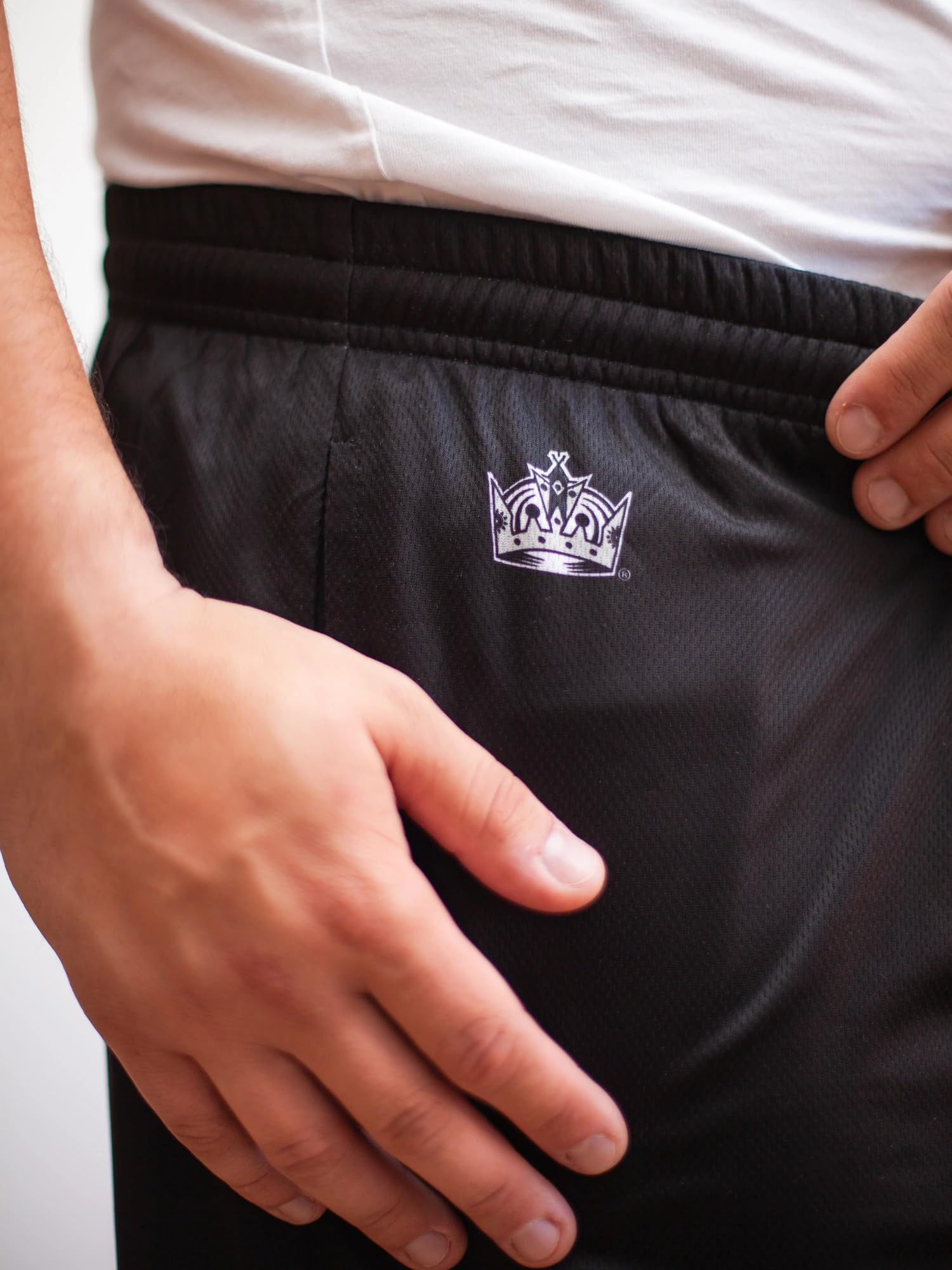 Los Angeles Kings Official NHL Hockey Shorts - Breathable Mesh for Men & Women - Perfect for Games, Training & Casual Wear