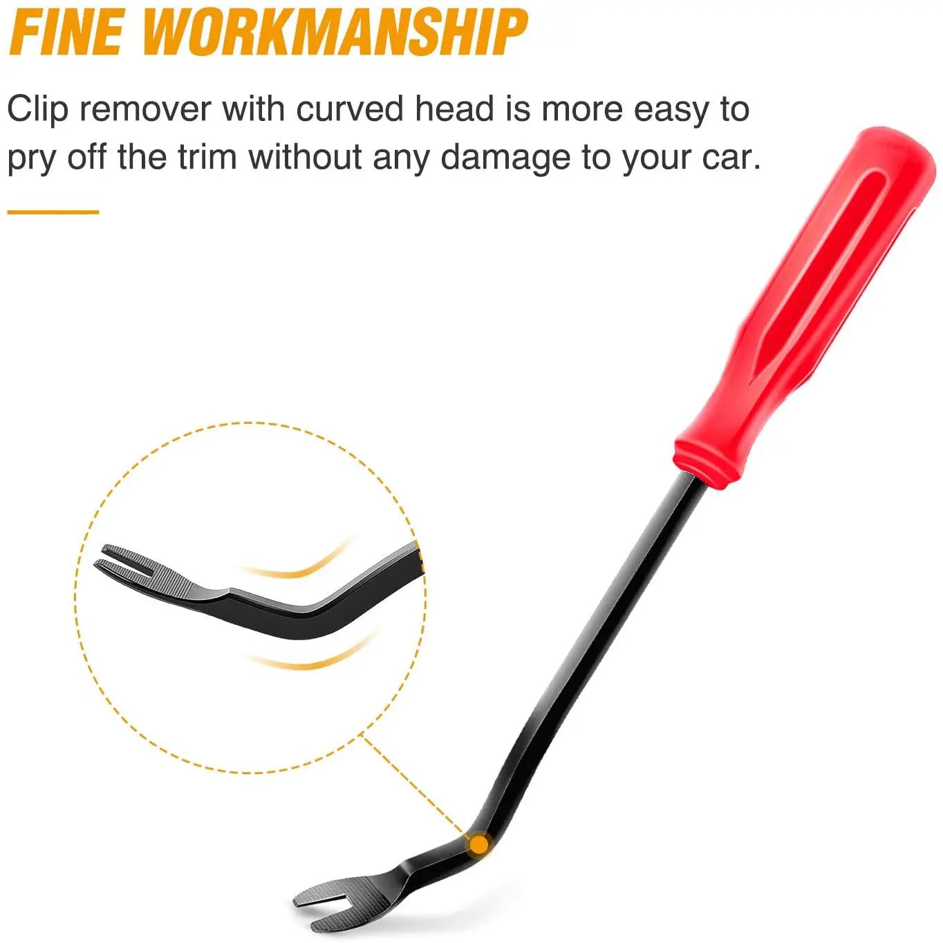 Heavy Duty Steel Fastener Remover Tool - Quick & Easy Bolt Nut Removal for Automotive, Construction & DIY Projects
