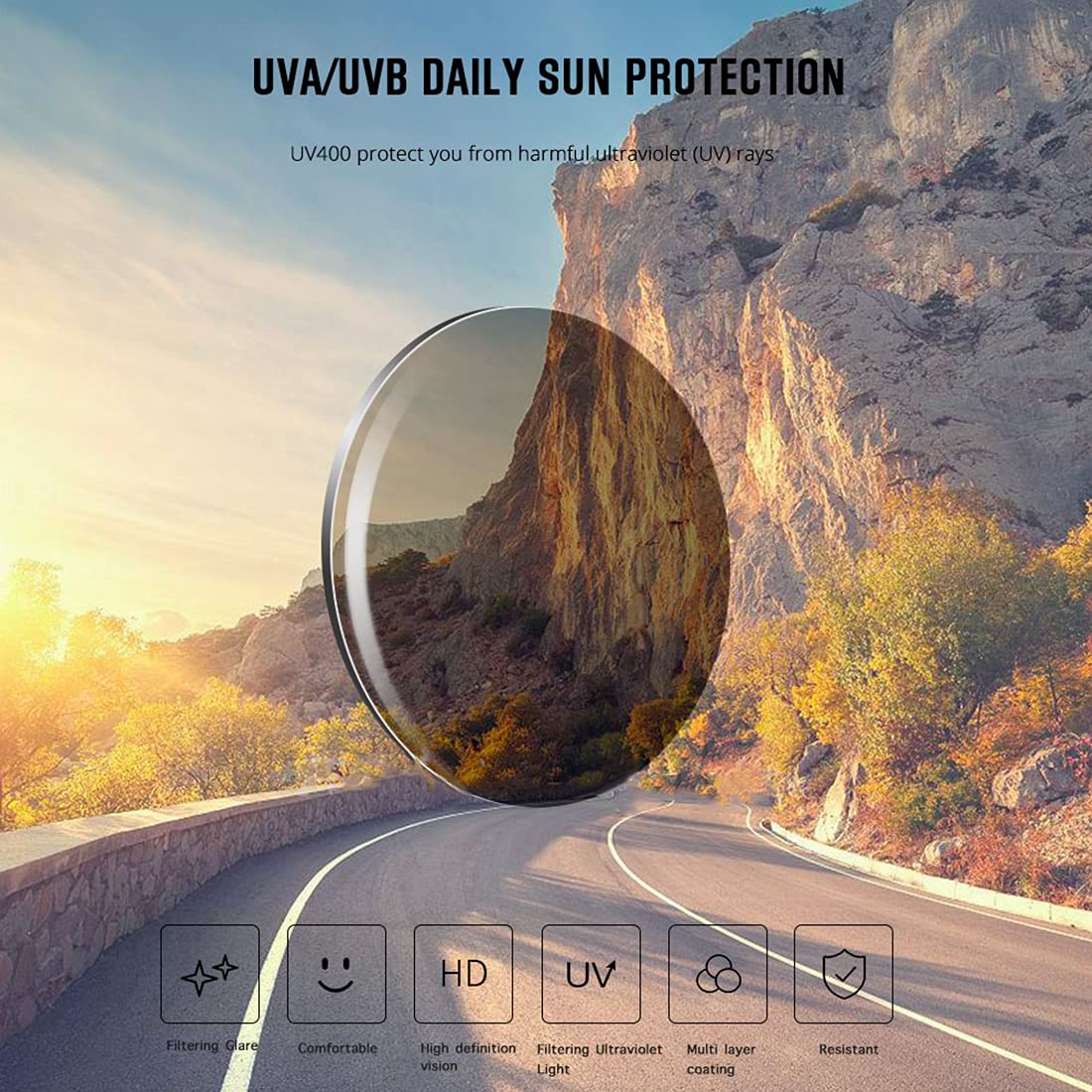 Polarized Sports Sunglasses for Men, Women & Youth - UV Protection Baseball, Softball, Cycling & Running Sunglasses for Outdoor Activities
