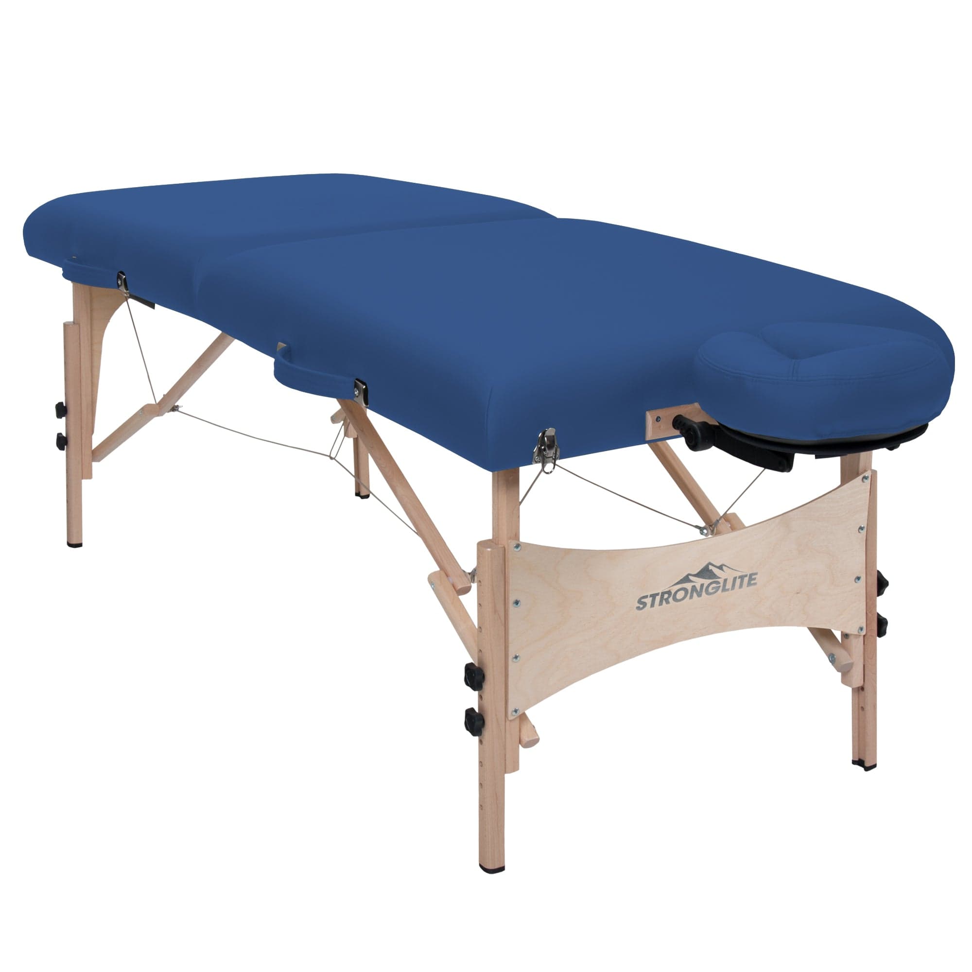 Stronglite Classic Deluxe Portable Massage Table with Carrying Case - Professional Foldable Massage Bed for Home, Spa & Therapy - Perfect for Massage Therapists, Chiropractors & Home Use