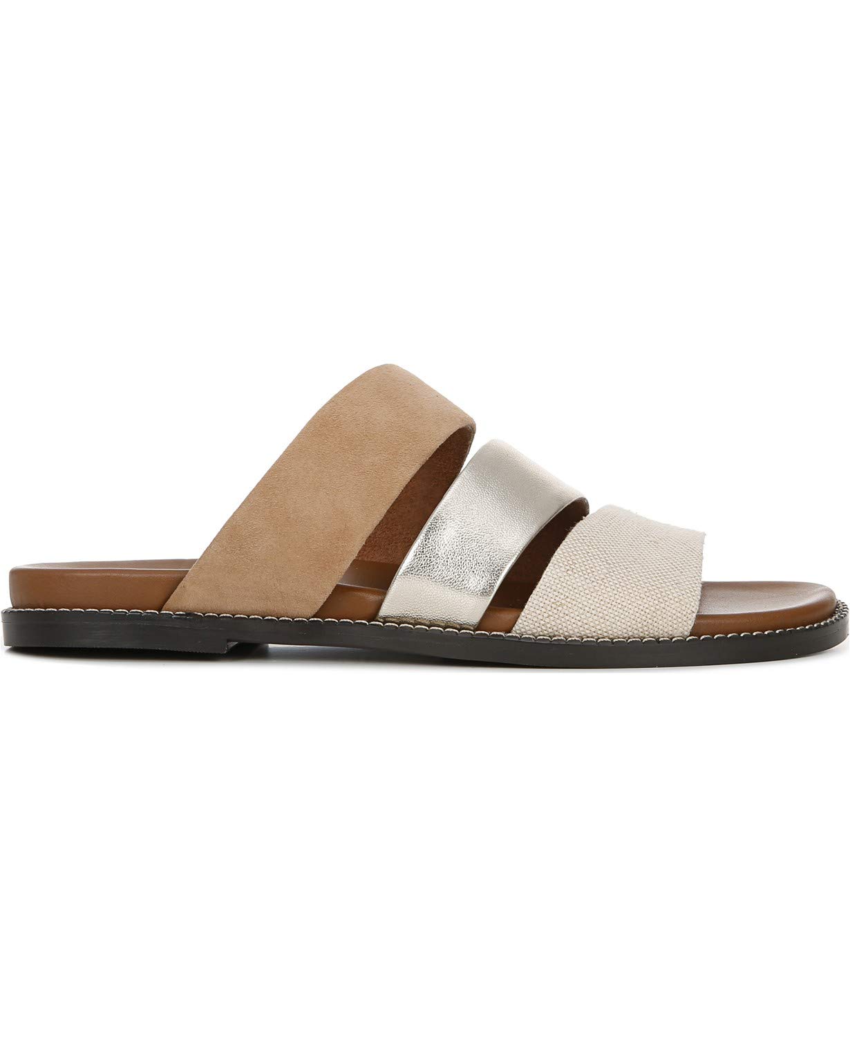 Naturalizer Women's Kellie Comfortable Slide Sandals - Casual Summer Shoes for Beach, Pool & Lounge Wear