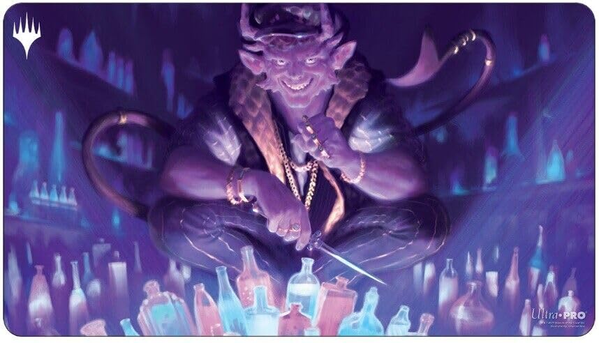 Magic: The Gathering Streets of New Capenna Playmat - Premium Gaming Mat for MTG Card Games, Tabletop RPGs, and Collectible Card Game Enthusiasts - Perfect for Tournaments, Game Nights, and Home Play