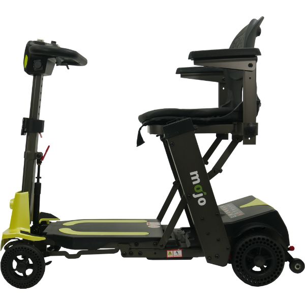 MOJO Automatic Folding Scooter - Lightweight & Portable Mobility Scooter for Adults & Seniors - Perfect for Travel, Shopping & Outdoor Adventures