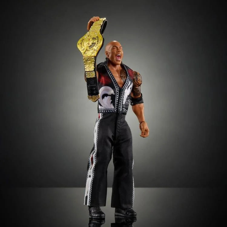 The Rock WWE Ultimate Edition 25 Action Figure - Collectible Wrestling Toy for Fans & Kids - Perfect for Display, Play & Gift Giving