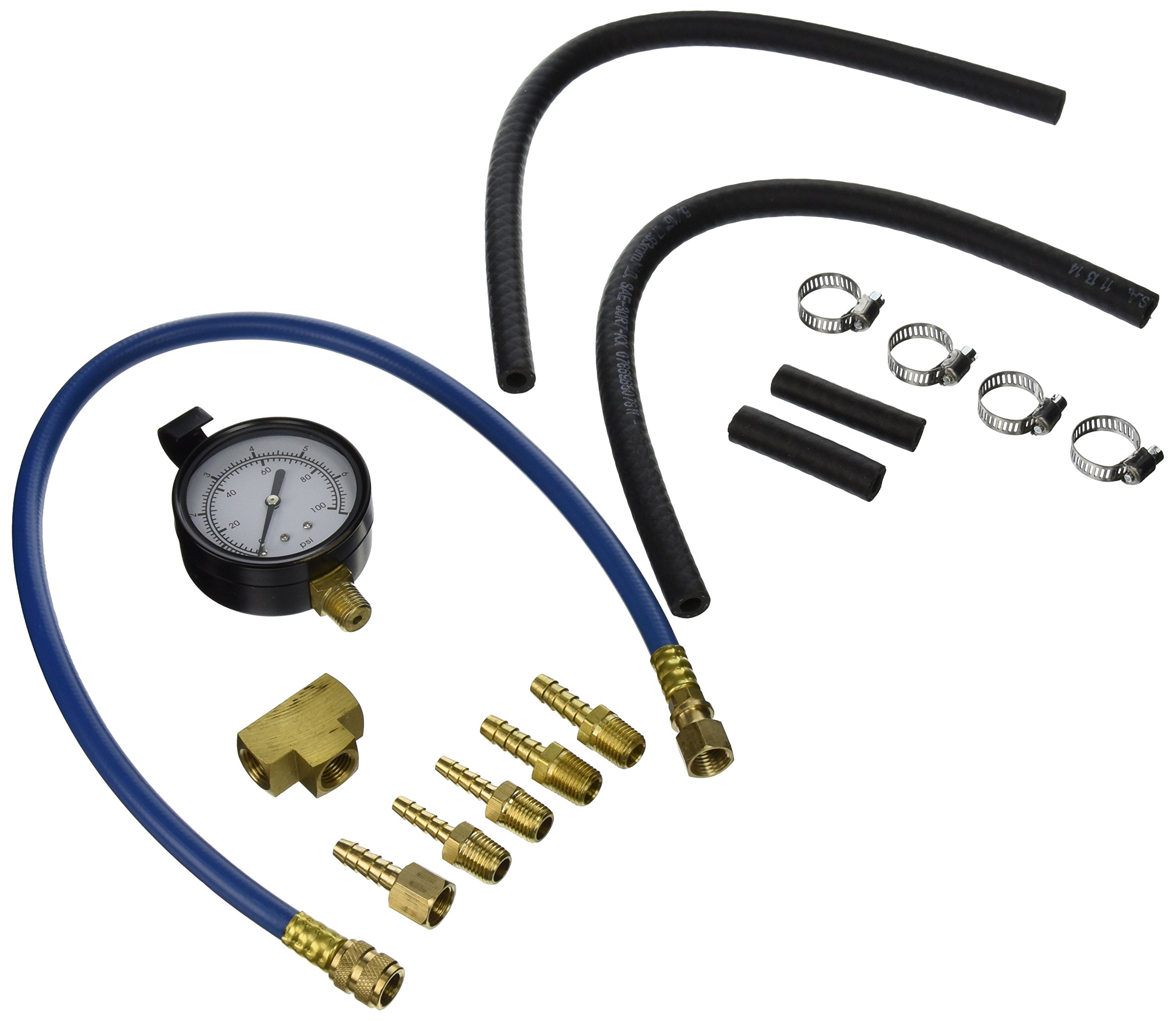 S&G Tool Aid 33900 Professional Fuel Injection Pressure Tester Kit - Diagnose & Repair Fuel System Issues for Cars, Trucks & SUVs | Perfect for Mechanics & DIY Auto Enthusiasts