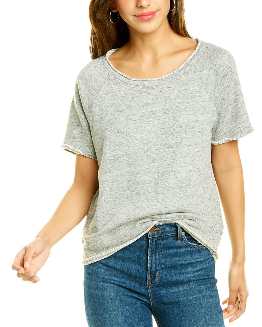 Premium CHASER Linen French Terry Raw Edge Raglan Pullover Sweatshirt for Men & Women | Soft Breathable Loungewear | Perfect for Yoga, Travel & Casual Wear