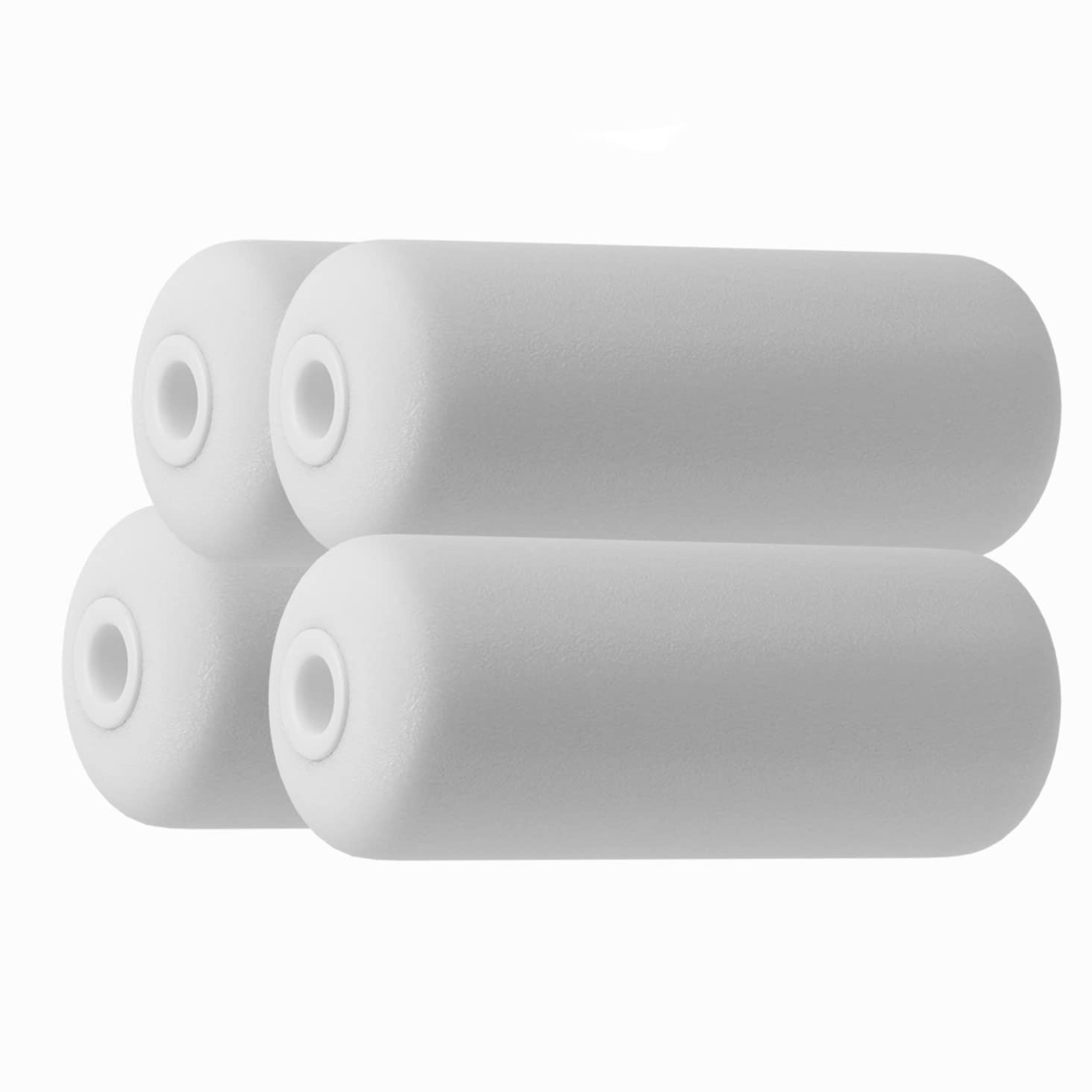 Bearback Lotion Applicator Replacement Foam Rollers - Set of 4 High Density Foam Rollers for Pain Relief, Massage & Self-Care | Perfect for Back, Neck & Shoulder Therapy at Home or Gym