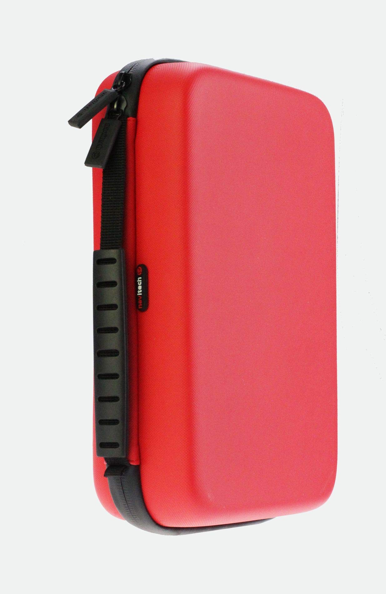 Navitech Red Hard Waterproof Case for Walkie Talkie - Compatible with Cobra AM1035 Quad Pack Two Way Radio | Durable Protection for Outdoor, Hiking, Camping & Emergency Use