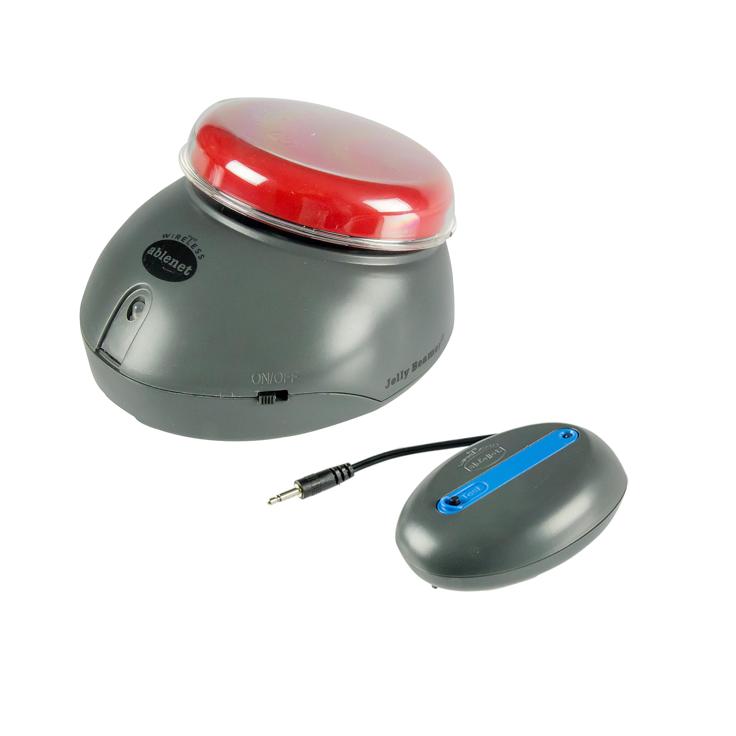 AbleNet Jelly Beamer & Original Receiver Combo - Wireless Switch Access System for Enhanced Accessibility & Control - Assistive Technology for Special Needs - Ideal for Home, School & Therapy Use