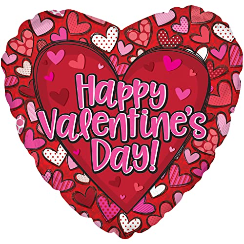 18 Inch Patterned Hearts