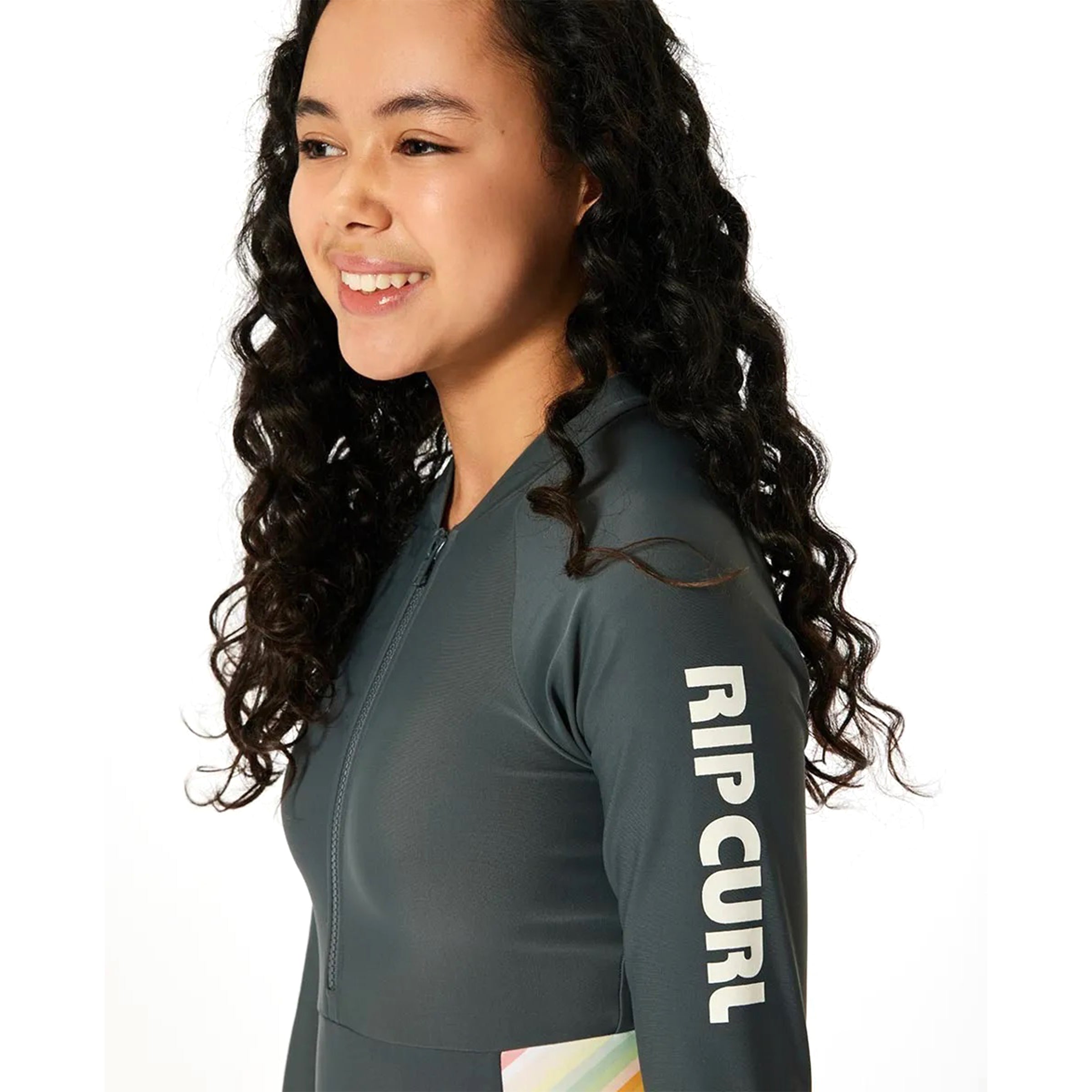 Trippin UPF 50+ Long Sleeve Surf Suit for Men & Women - Sun Protection Rash Guard for Swimming, Surfing, and Beach Activities (Sizes 8-14)