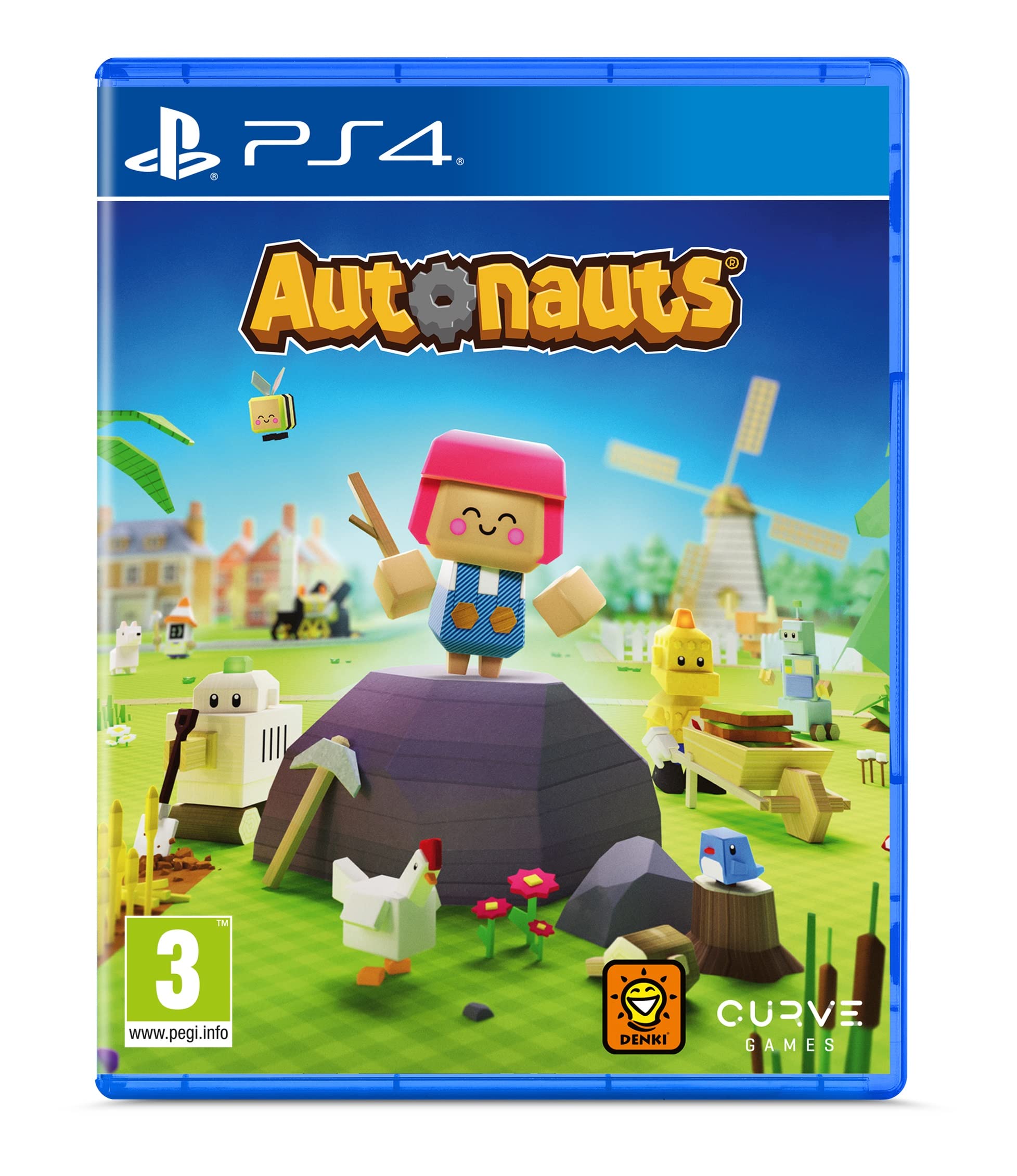 Autonauts - PS4 Game | Build & Automate Your Own Colony | Fun Simulation & Strategy Game for PlayStation 4 | Perfect for Casual & Hardcore Gamers | Great for Family Game Nights & Solo Play