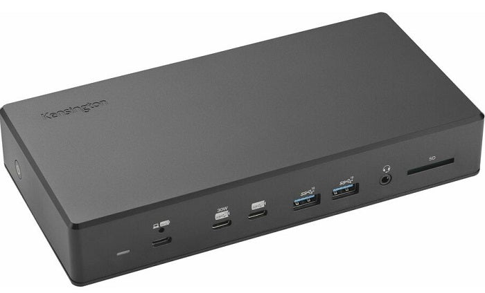 Kensington USB C Thunderbolt 4 Quad Video 17-in-1 Docking Station - Driverless Laptop Dock for MacBook Pro/Air, Dell, HP - Perfect for Home Office & Multi-Monitor Setup