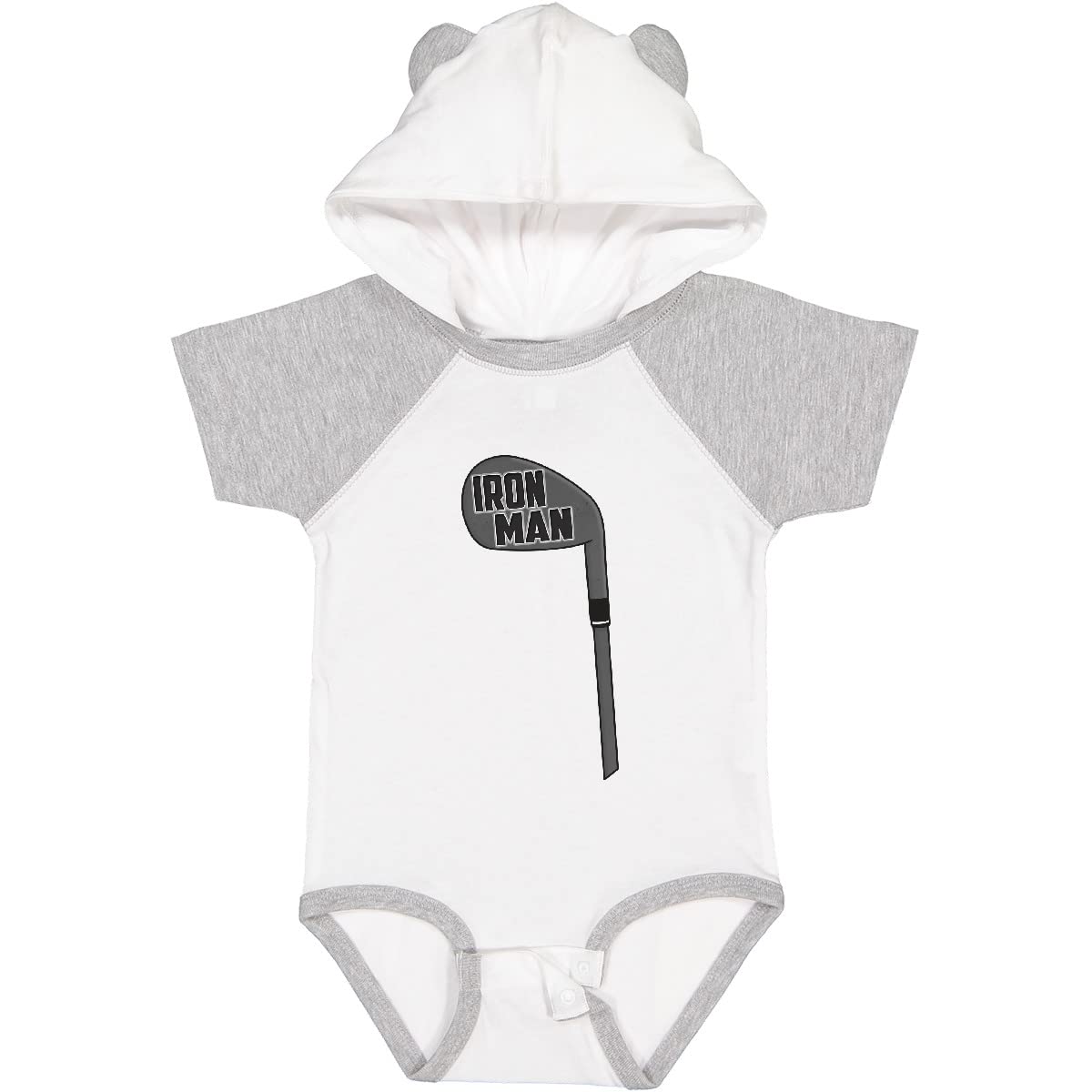 Inktastic Iron Man Baby Bodysuit - Cute Superhero Onesie for Infants & Toddlers - Perfect for Marvel Themed Parties, Cosplay & Everyday Wear