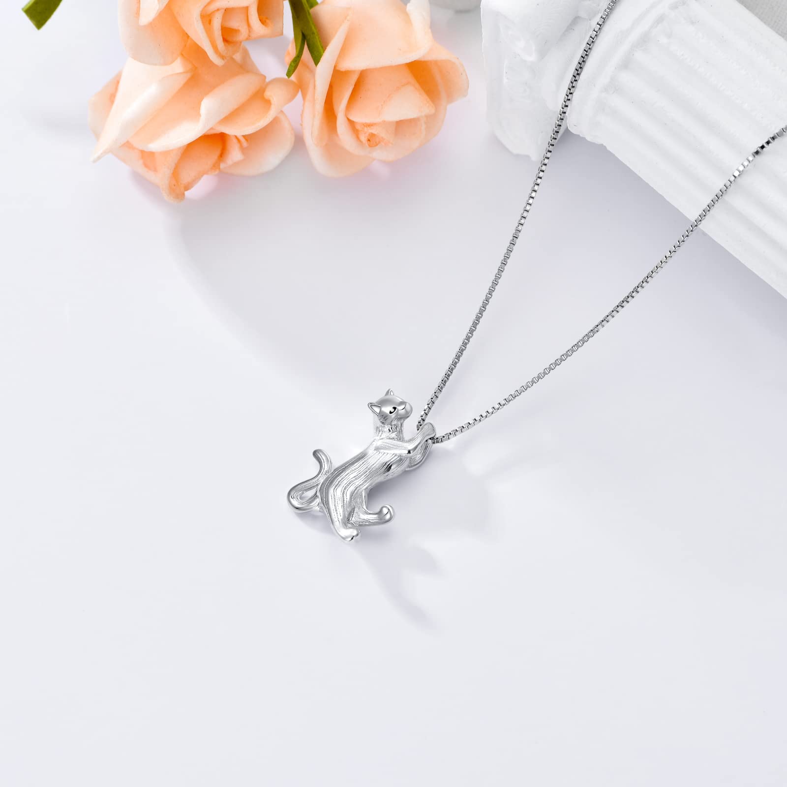 925 Sterling Silver Butterfly & Dragonfly Necklace for Women - Elegant Pendant Jewelry Gift for Mom, Wife, Girlfriend - Perfect for Christmas, Anniversary, Birthday, Valentine's Day & Graduation - Ideal for Everyday Wear, Special Occasions & Gift Giving