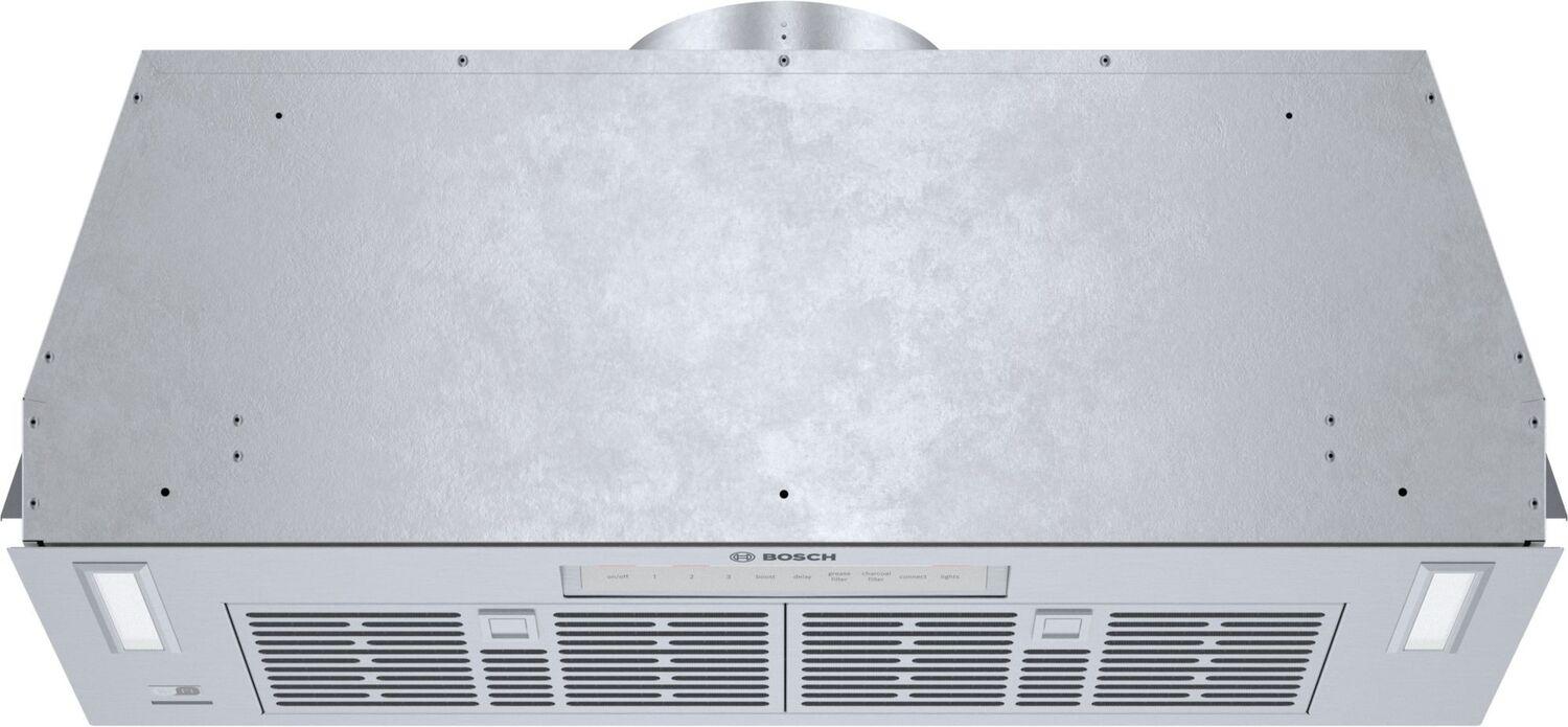 Bosch HUI86553UC 800 Series Stainless Steel Built-In Range Hood - Powerful Ventilation for Modern Kitchens | Perfect for Home Chefs & Open-Concept Living Spaces