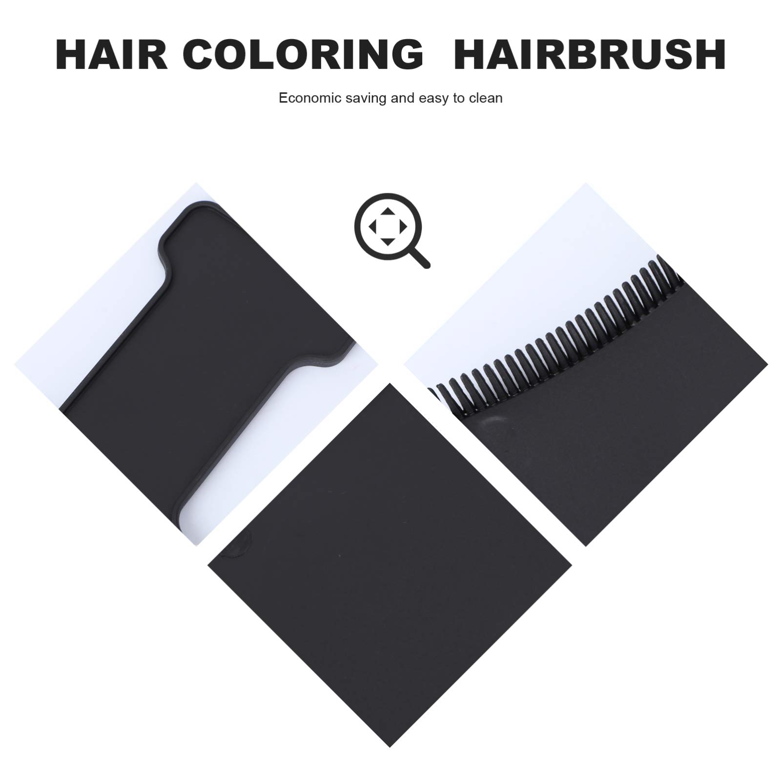 Uonlytech Professional Hair Dye Board with Teeth - Balayage Highlighting Tool for Salon & Home Hair Coloring - Perfect for DIY Ombre, Foil Highlights & Hair Styling