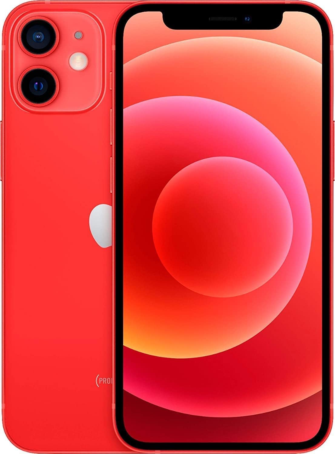 Refurbished Apple iPhone 12 Mini 64GB in Red - Unlocked for T-Mobile & GSM Carriers | Perfect for Travel, Work & Everyday Use