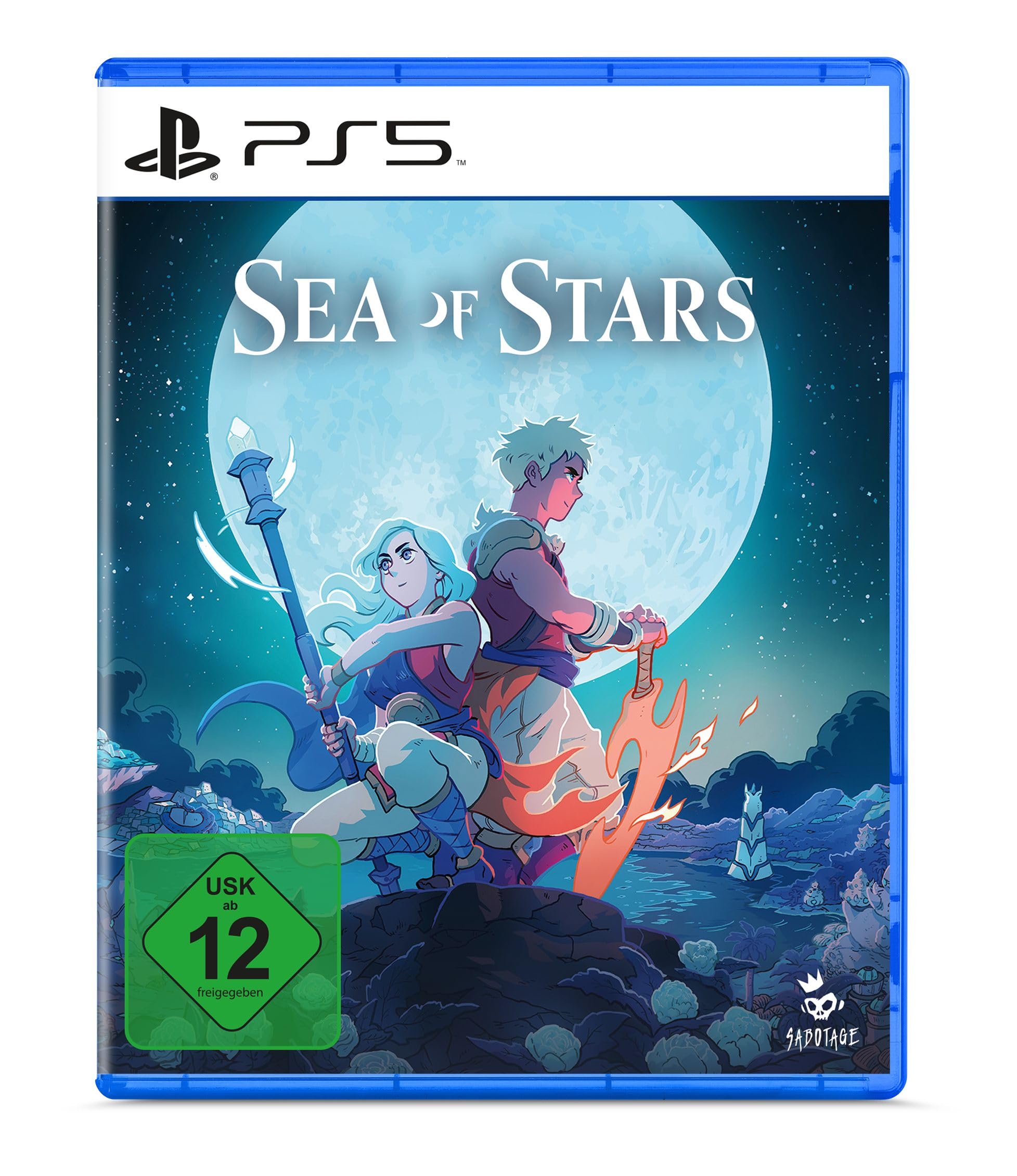 Sea of Stars - PS5 Game | Epic RPG Adventure | Explore Stunning Worlds | Perfect for Fantasy & Adventure Gamers | Great for Solo & Co-op Play