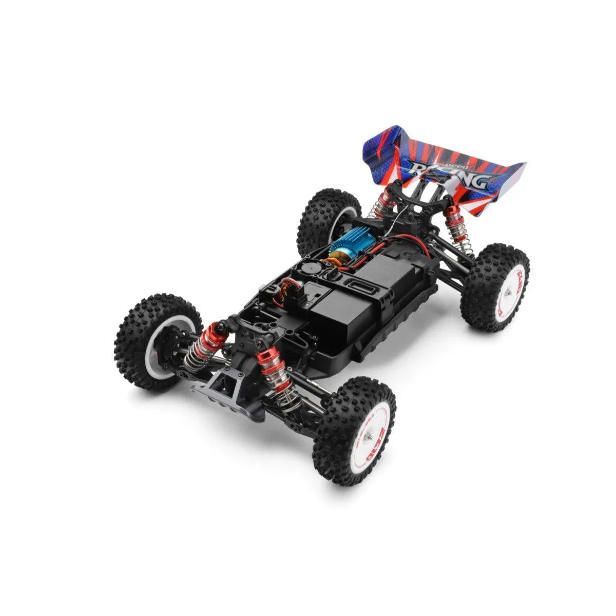 WLtoys 124008 1/12 Scale Brushless RC Buggy - 4WD High Speed Remote Control Car with 2.4Ghz, 60km/h - Perfect for Off-Road Racing, Backyard Driving & RC Hobby Enthusiasts