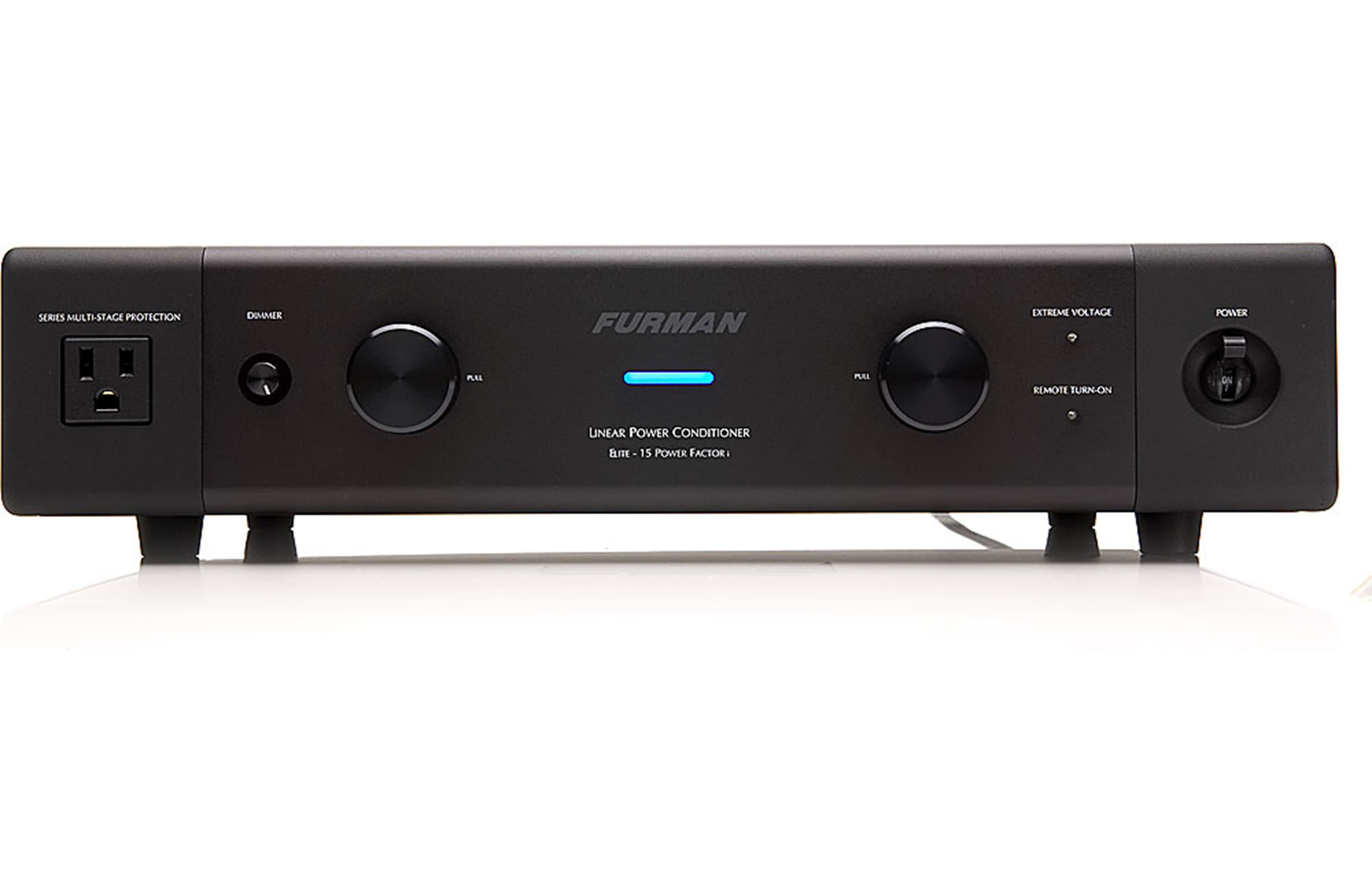 Furman Elite 15PFI Power Conditioner & Surge Protector - 15A Power Filter for Home Theater, Studio & AV Equipment Protection